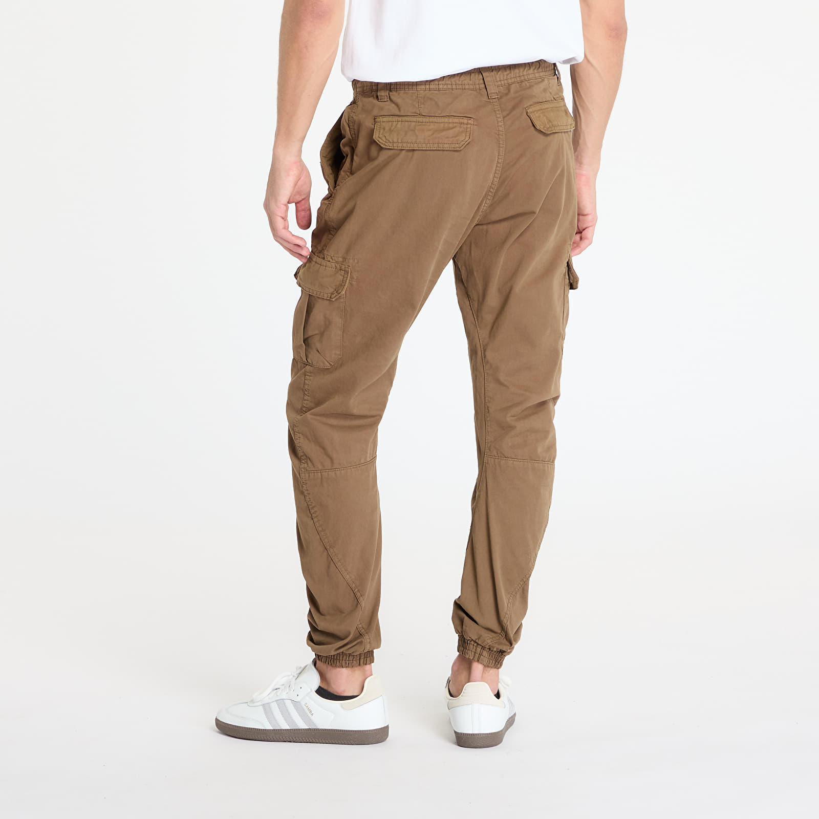 Cargo kalhoty Urban Classics Cargo Jogging Pants Brown