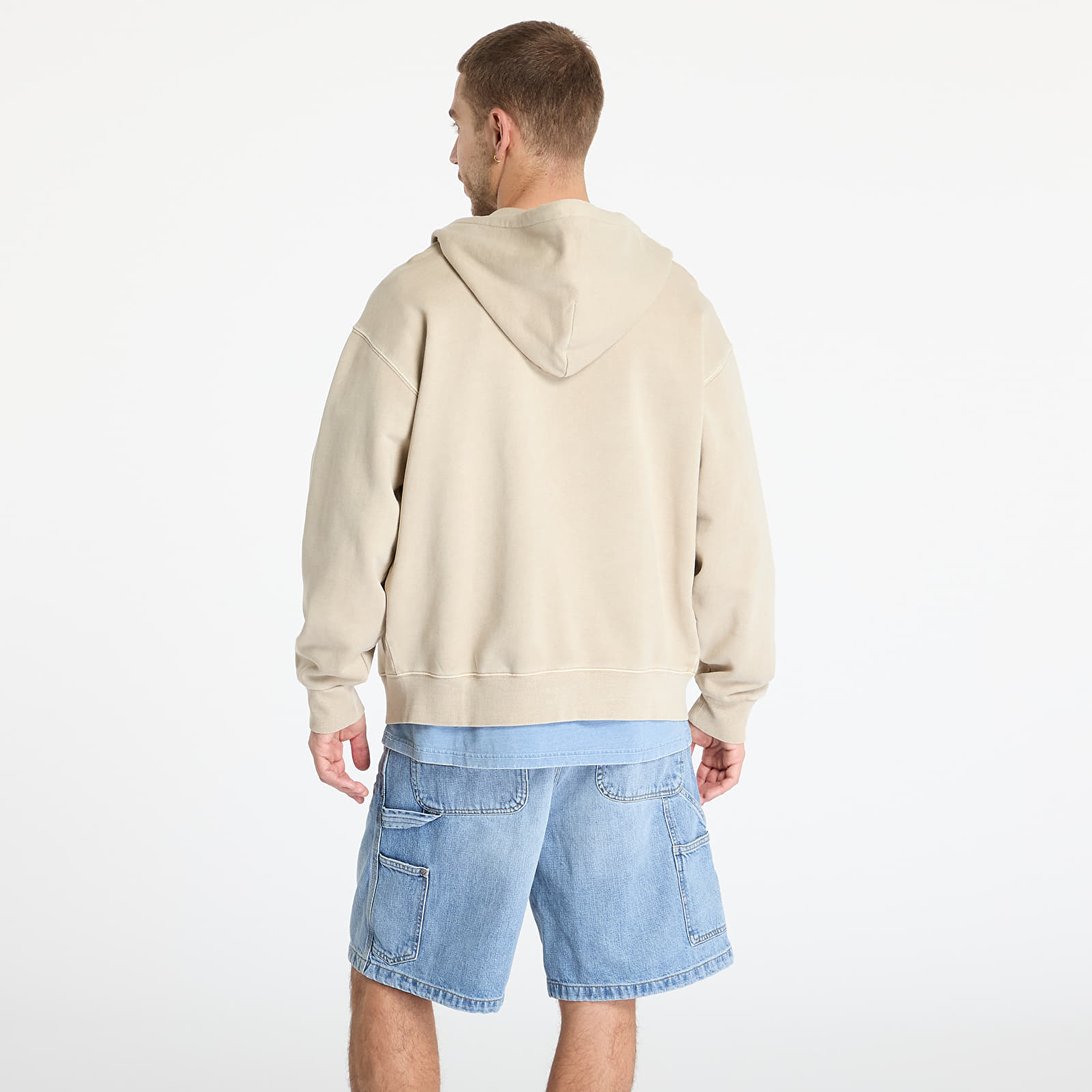 Sweatshirts Carhartt WIP Hooded Nelson Jacket UNISEX Fleur De Sel