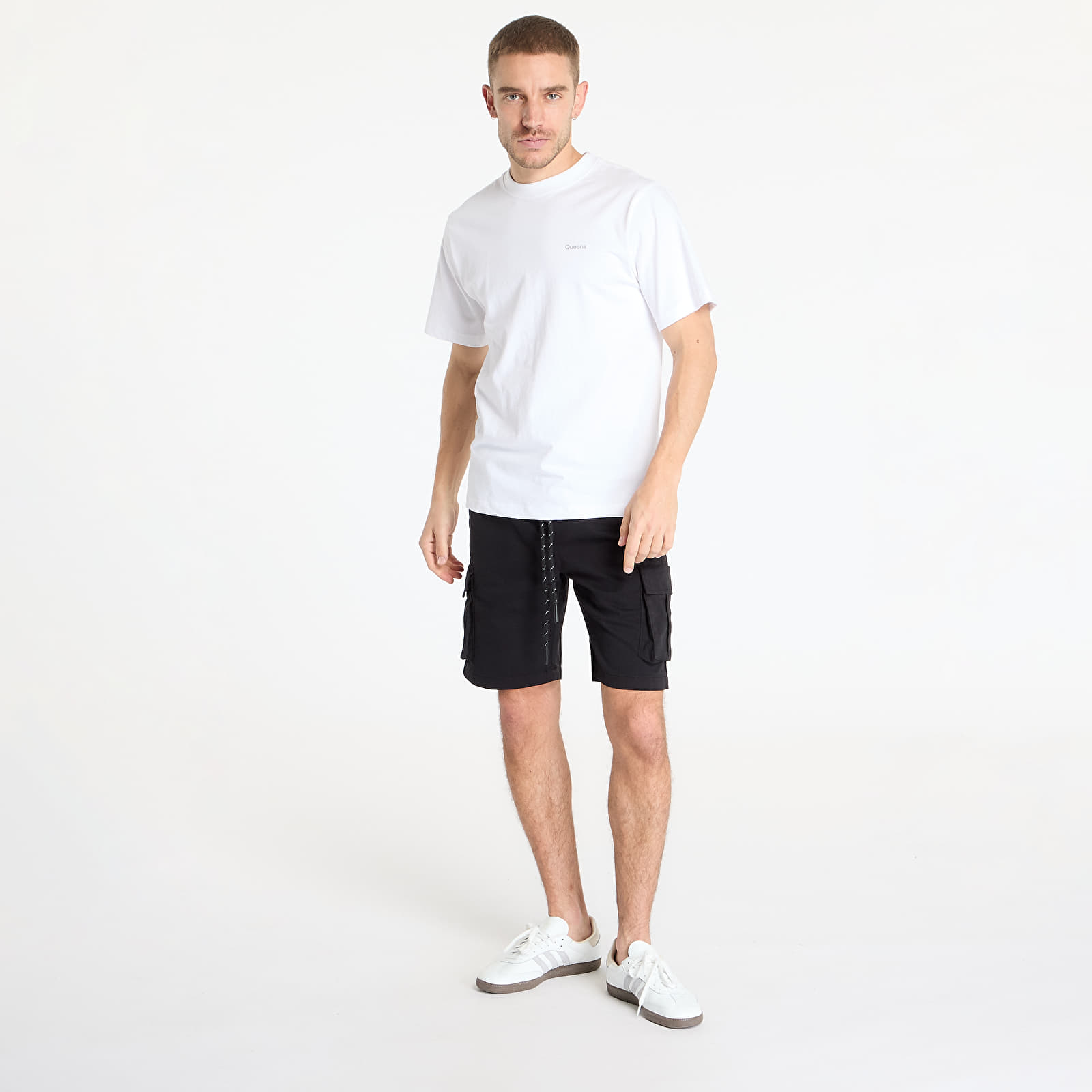 Shorts Urban Classics Drawstring Cargo Shorts Black
