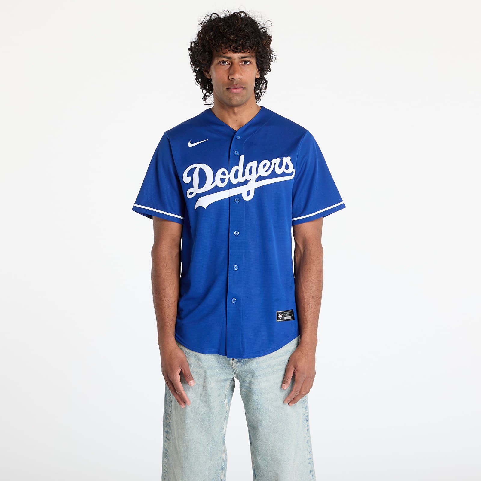 Dresy Nike MLB Game Alternate 2 Mens Jersey Los Angeles Dodgers Deep Royal Blue