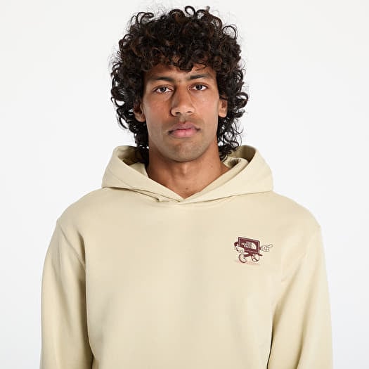 ★【THE NORTH FACE】 COTTON LOGO REALXED HOODIE★ Men's sweatshirts The North Face Cartoon Logo Relaxed Hoodie
