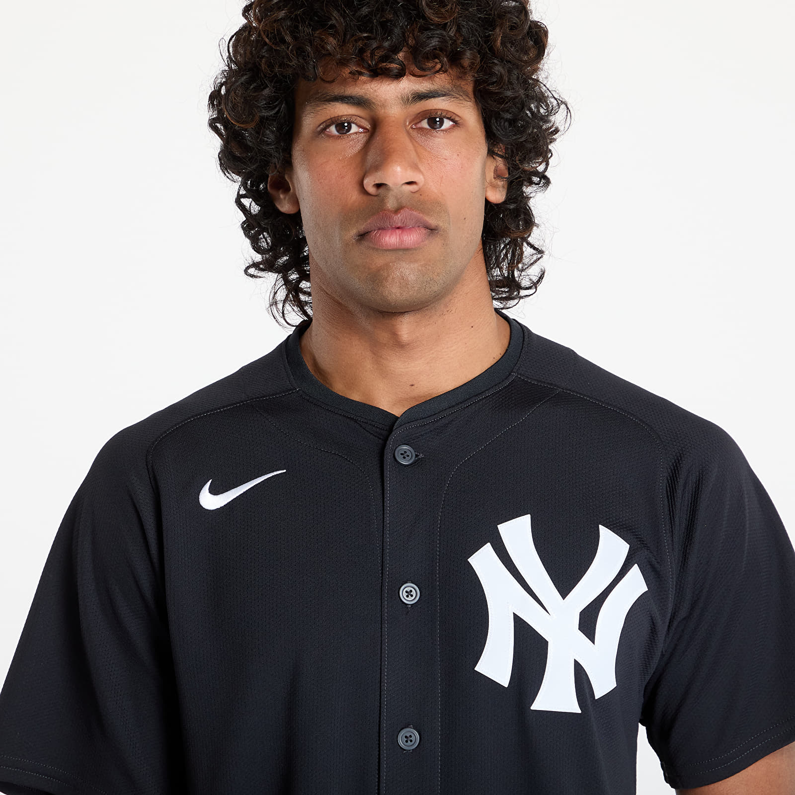 Camisetas Nike MLB Limited Alternate 2 Men's Jersey New York Yankees Pitch Black