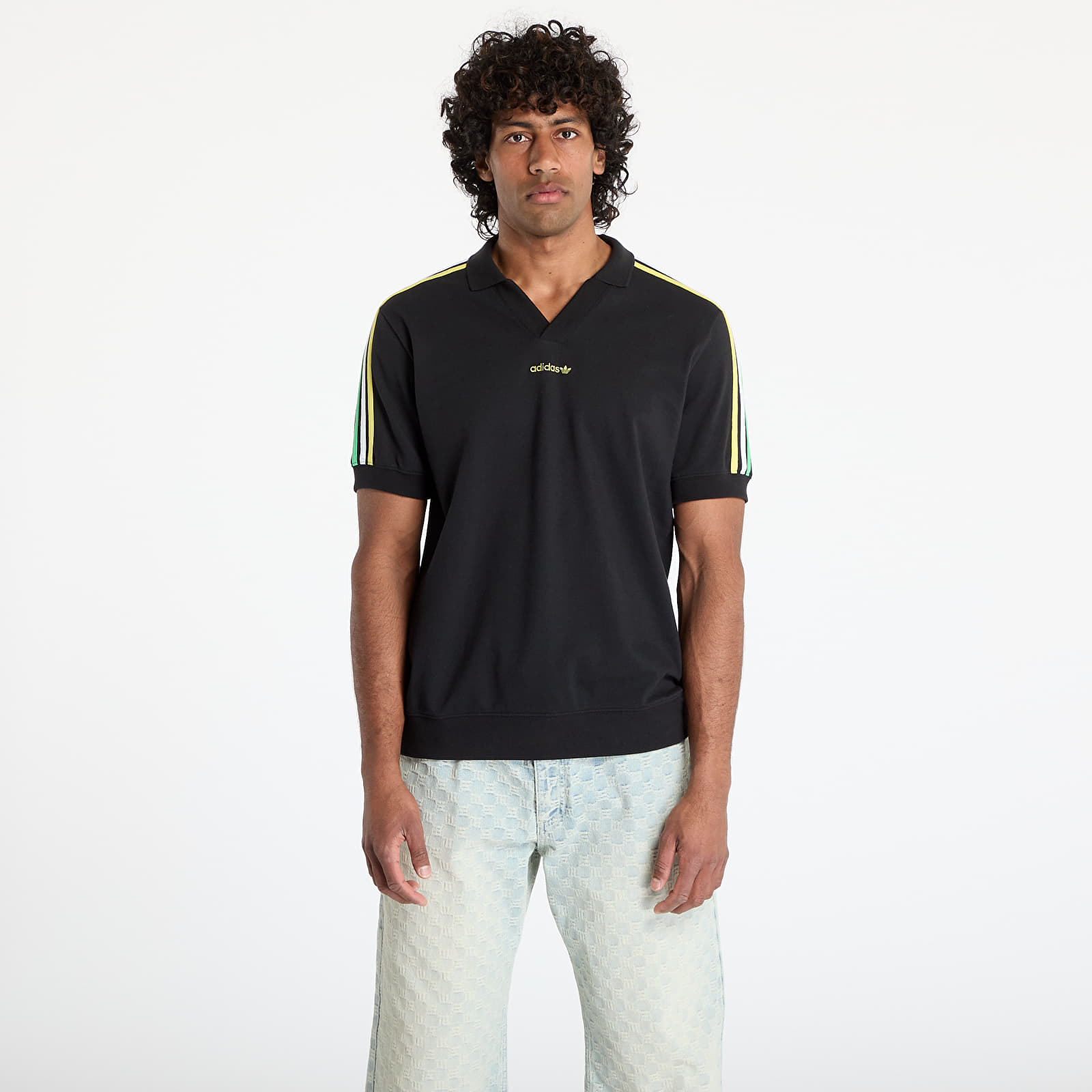 Men's T-shirts adidas Polo Black/ Black