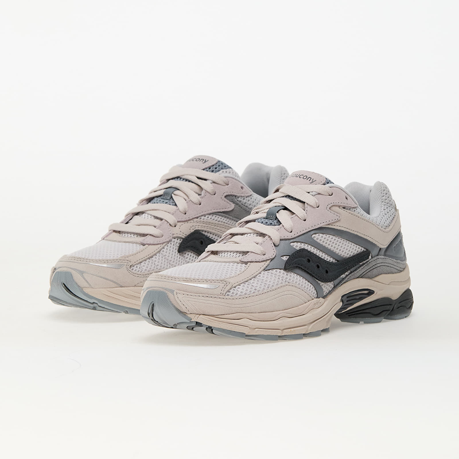 Herenschoenen Saucony Progrid Omni 9 Light Grey/ Blue