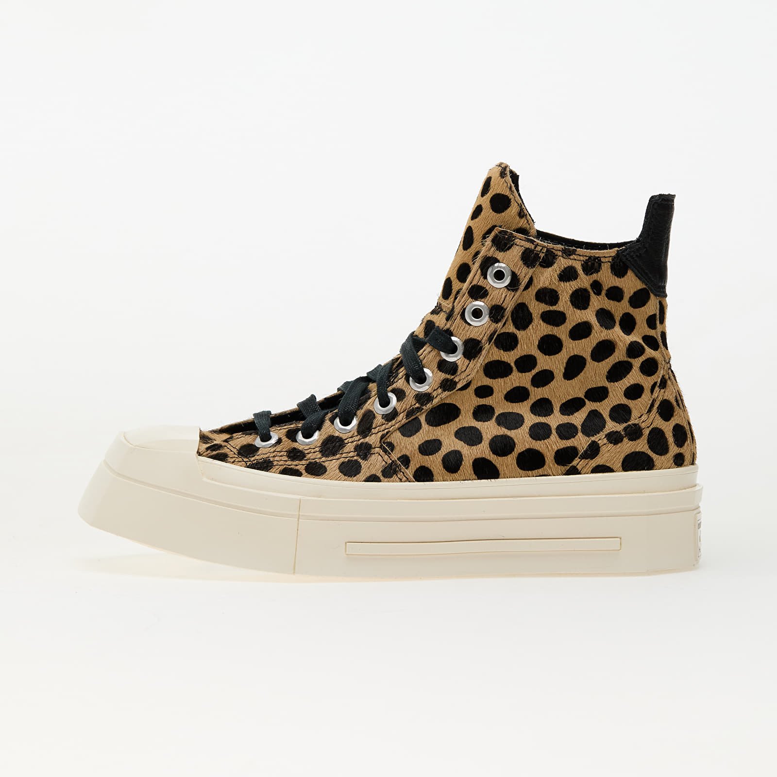 Moške superge in čevlji Converse Chuck 70 De Luxe Squared Hi Black/ Egret