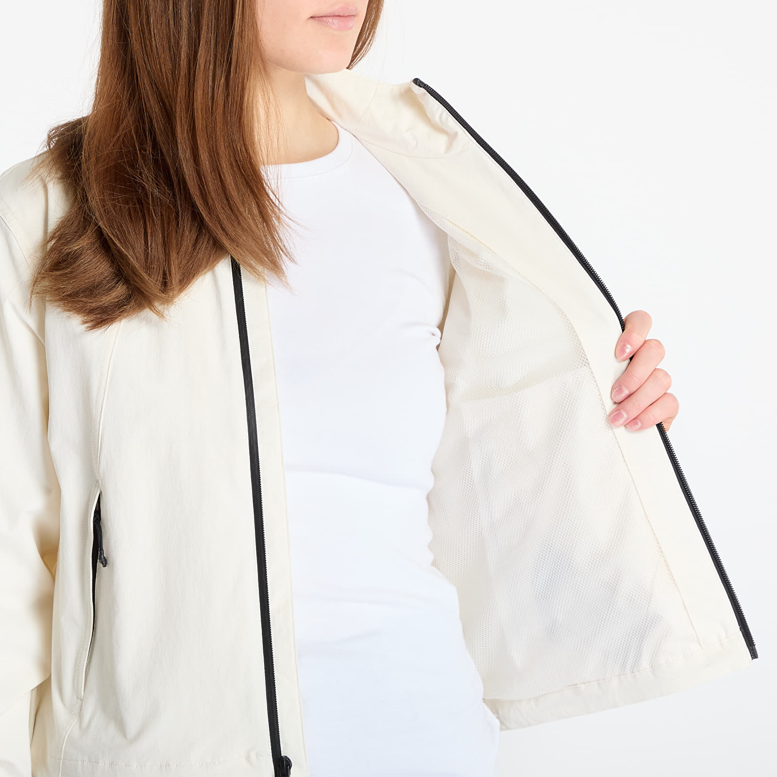 Jackets The North Face W North Dome Wind Jacket White Dune