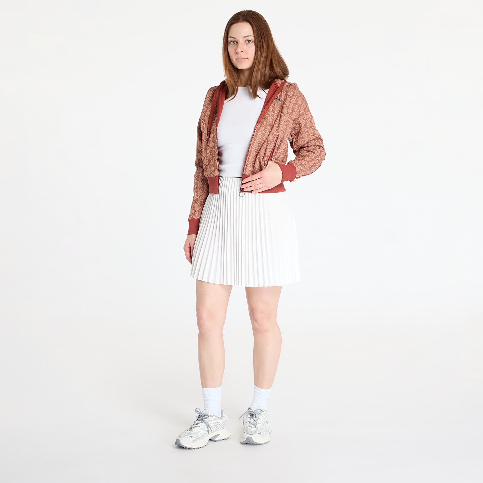 Faldas LACOSTE Jersey Skirt Flour