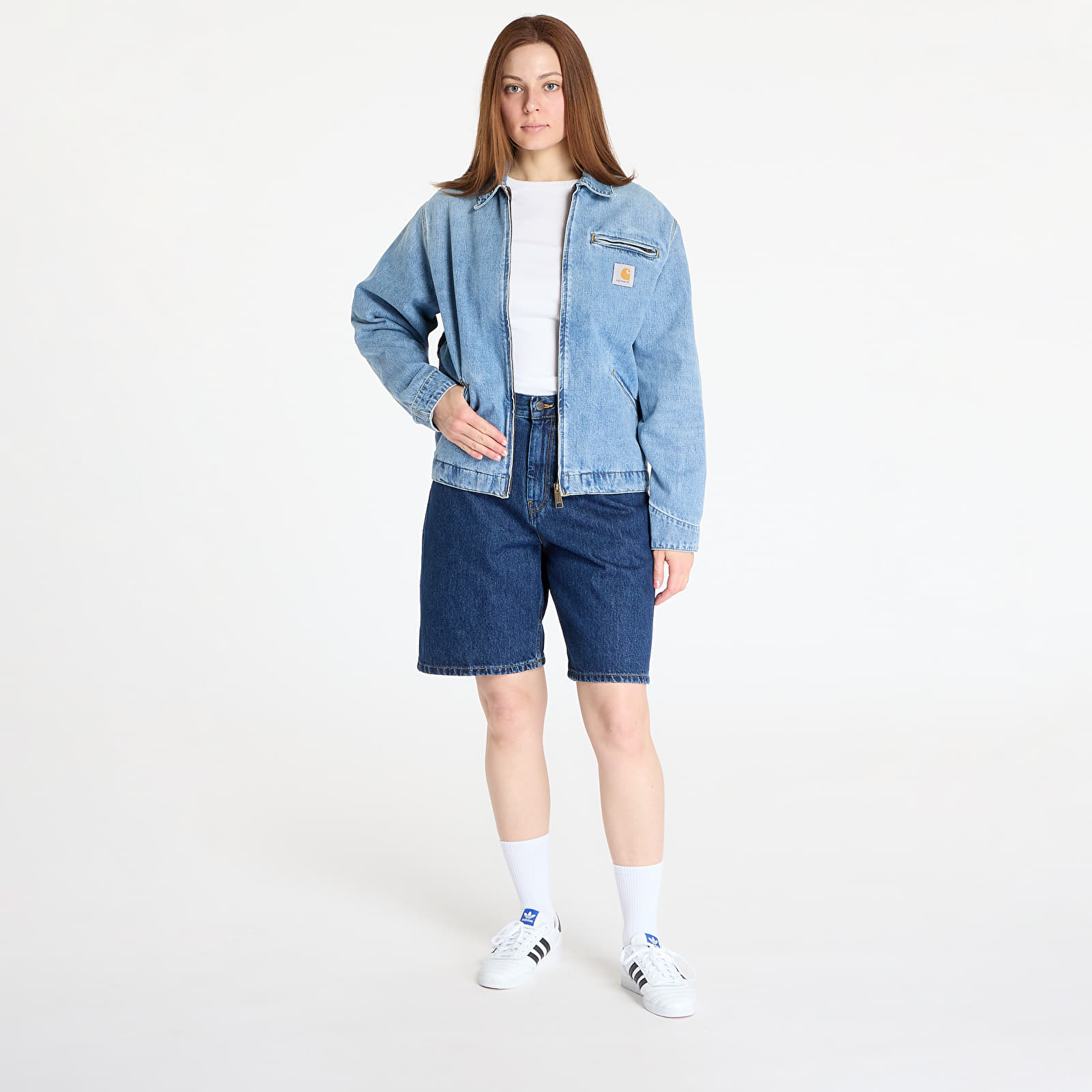 Korte broeken Carhartt WIP W' Brandon Short Blue