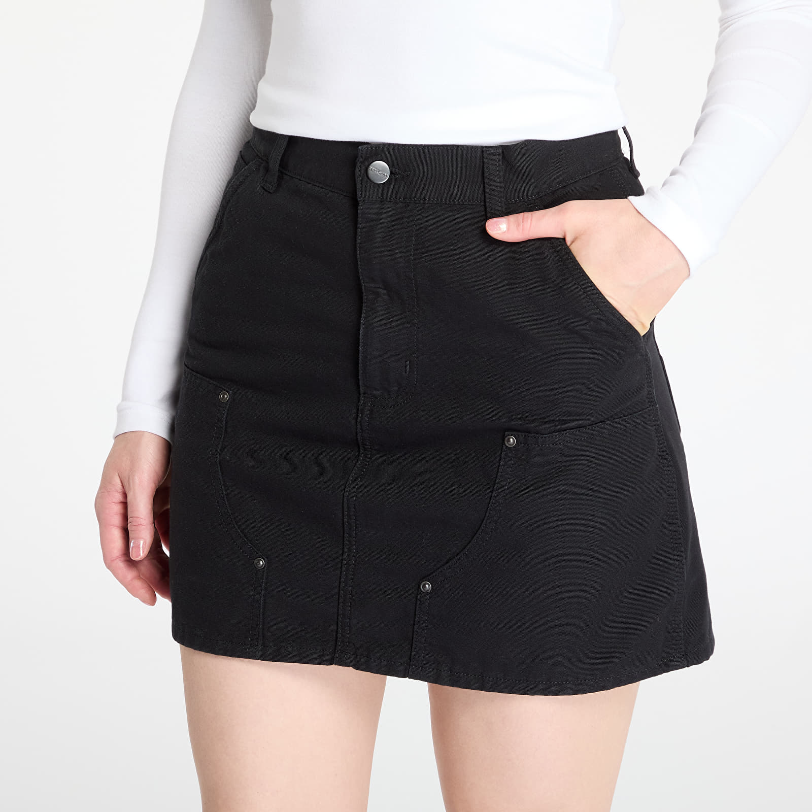 Seelikud Carhartt WIP W' Maeve Double Knee Skirt Black