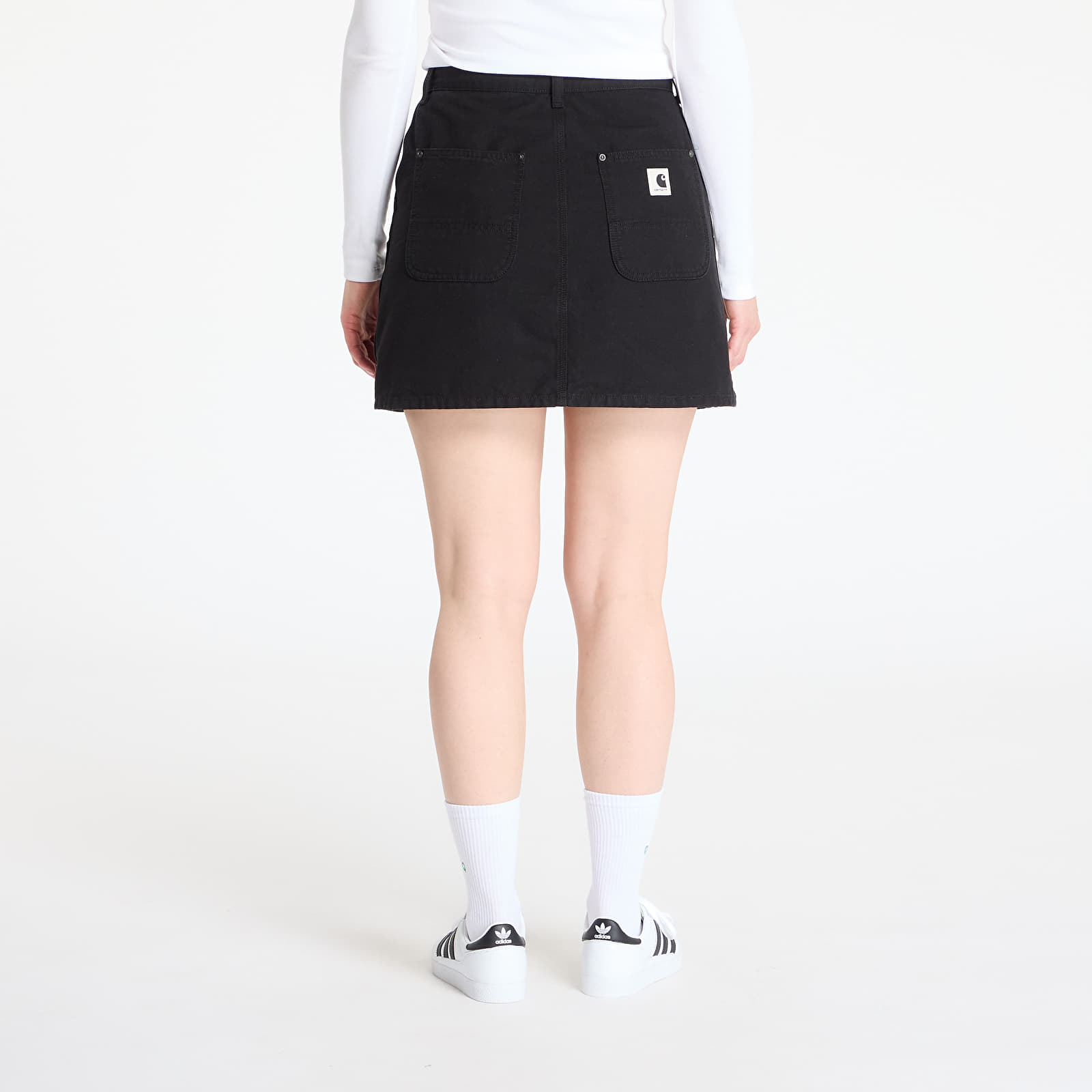 Seelikud Carhartt WIP W' Maeve Double Knee Skirt Black