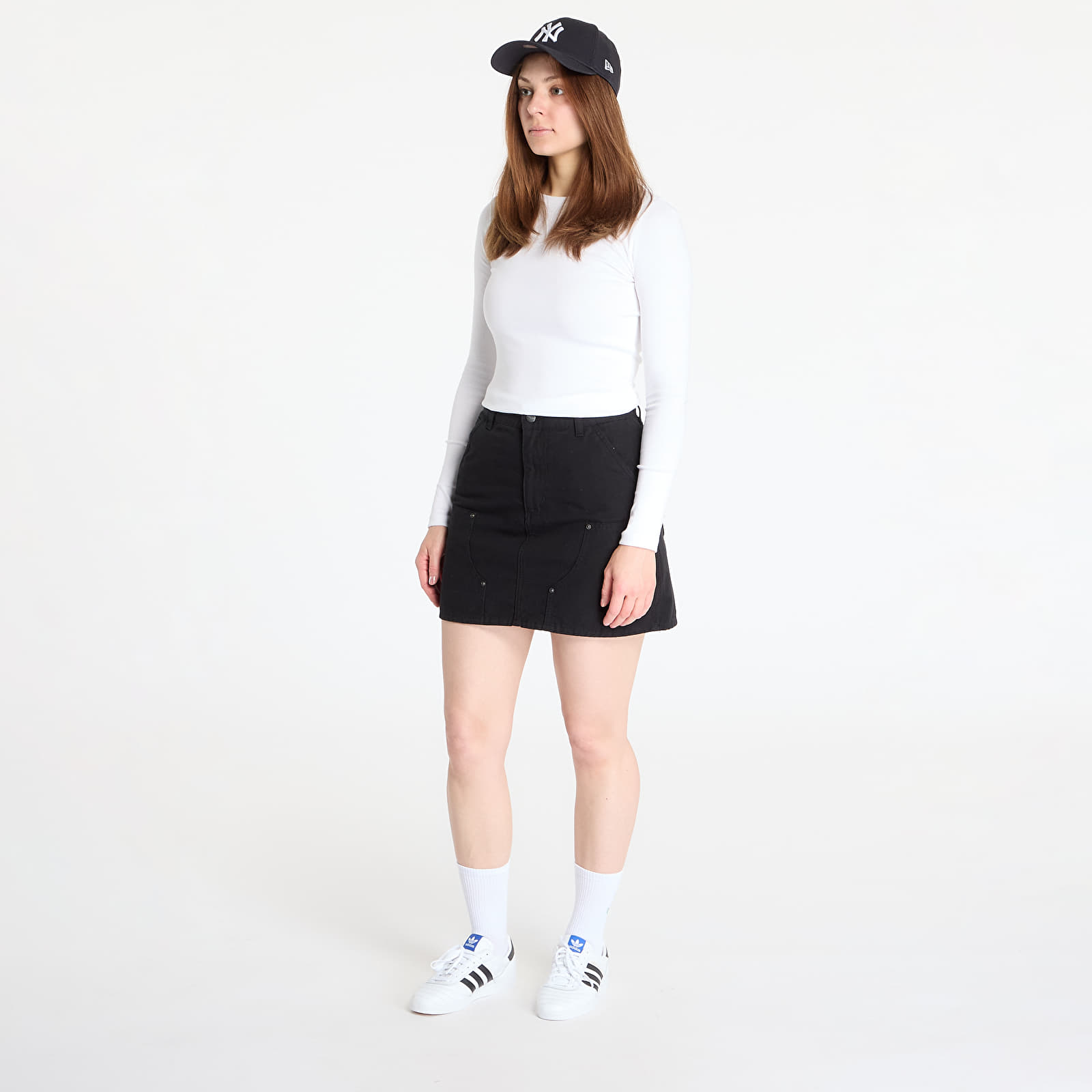Seelikud Carhartt WIP W' Maeve Double Knee Skirt Black