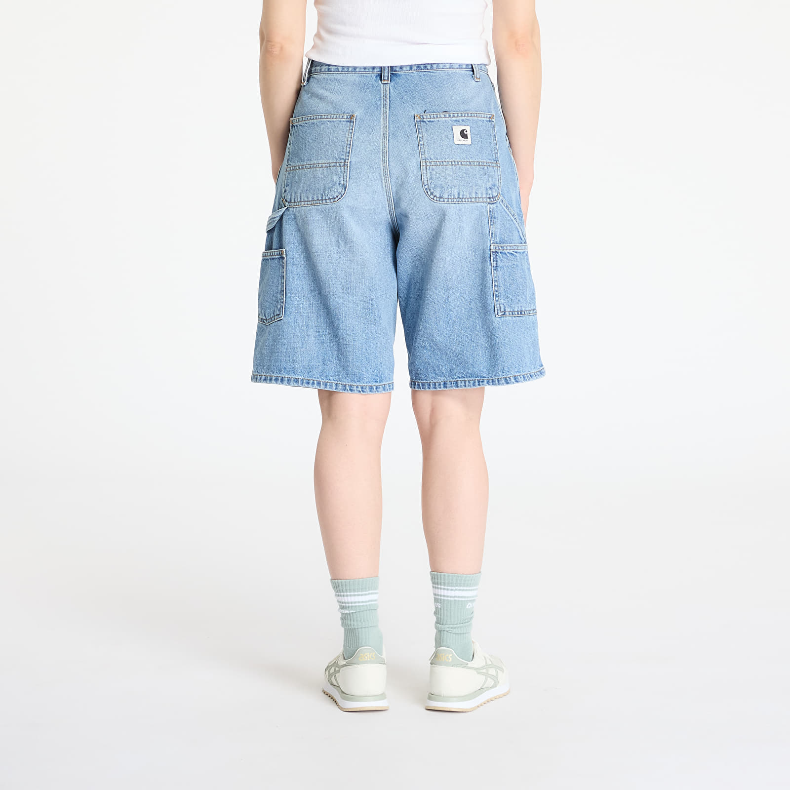 Korte broeken Carhartt WIP W' Brandon Single Knee Short Blue