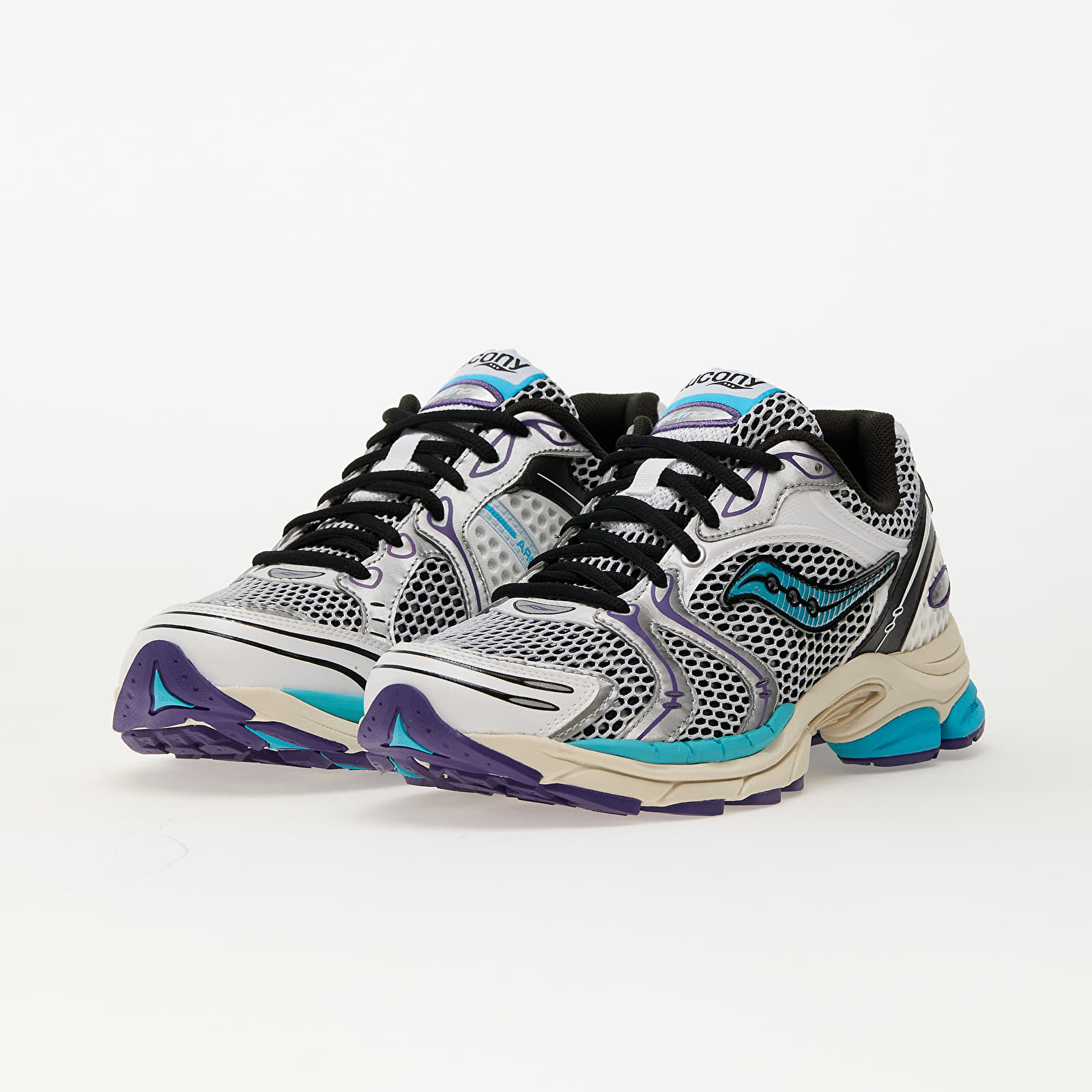 Zapatillas y zapatos de hombre Saucony Progrid Triumph 4 White/ Blue