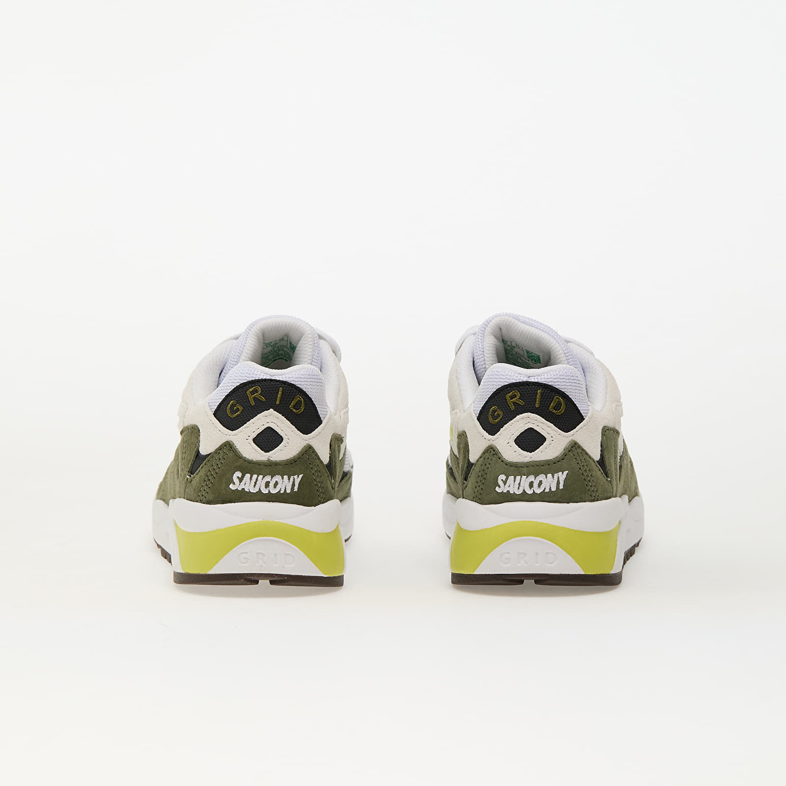 Men's sneakers and shoes Saucony Grid Shadow 2 White/ Green