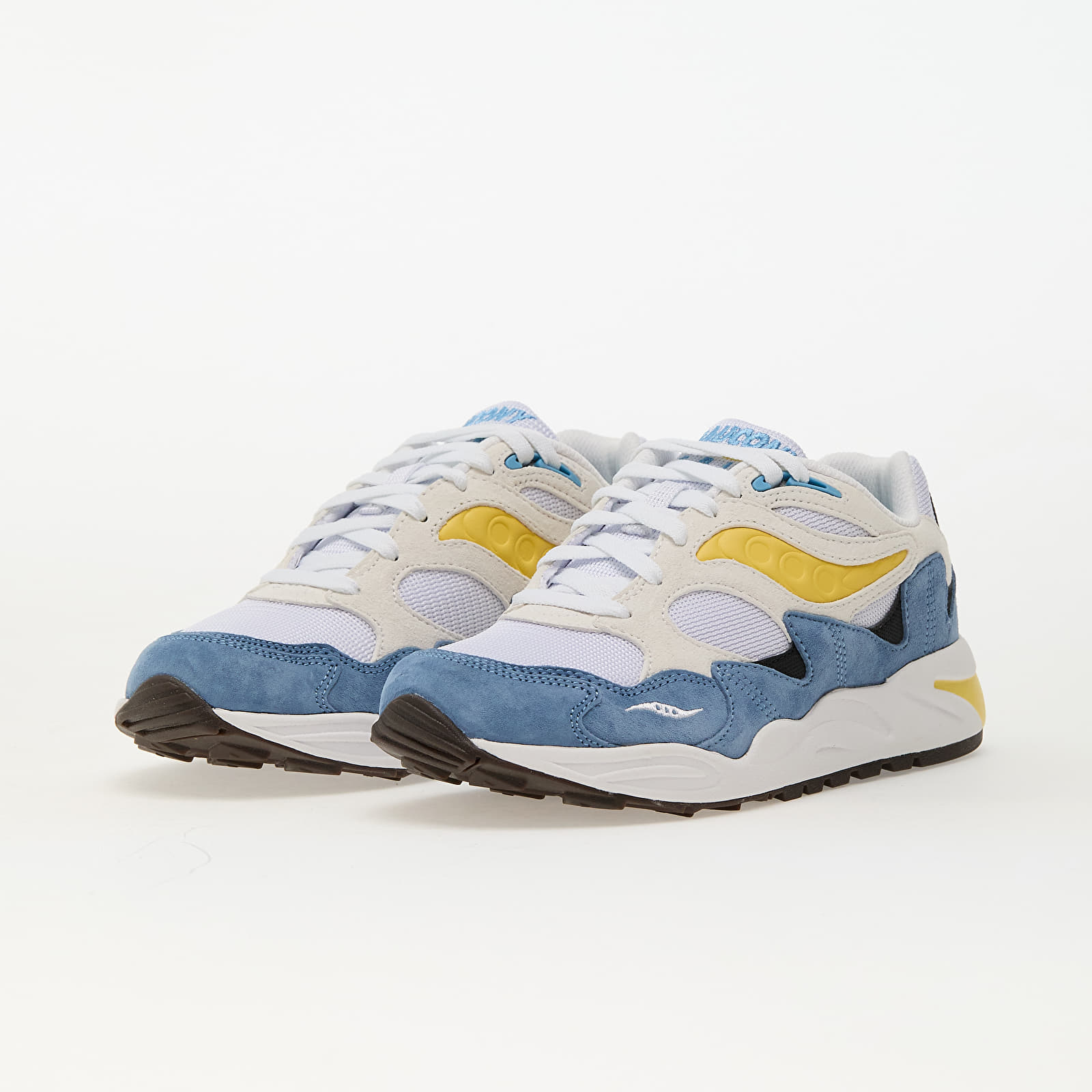 Men's sneakers and shoes Saucony Grid Shadow 2 White/ Green