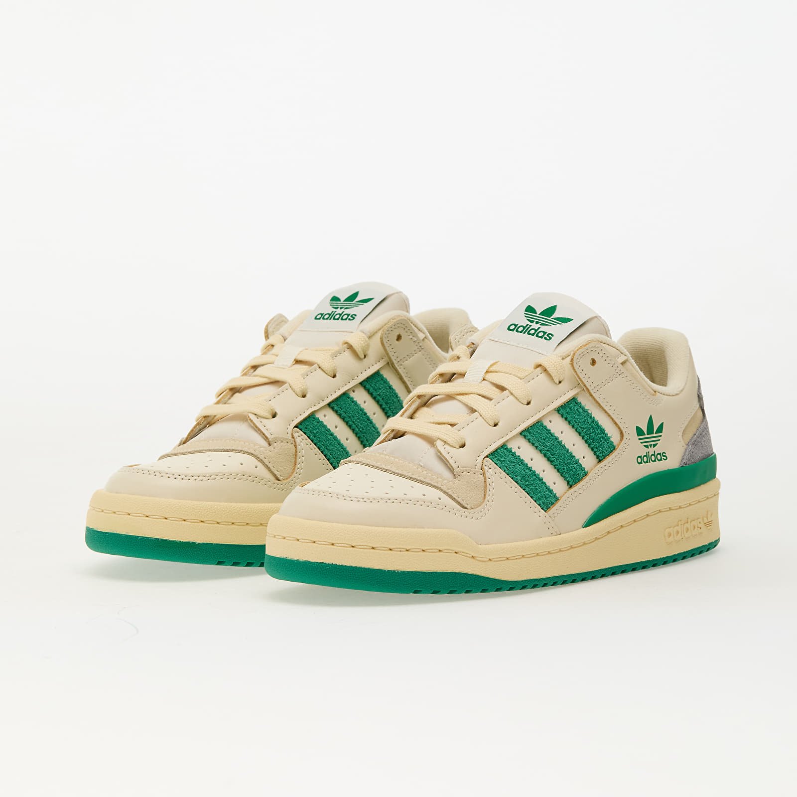 Zapatillas y zapatos de hombre adidas Forum Low Cl Crew White/ Green/ Warm Van