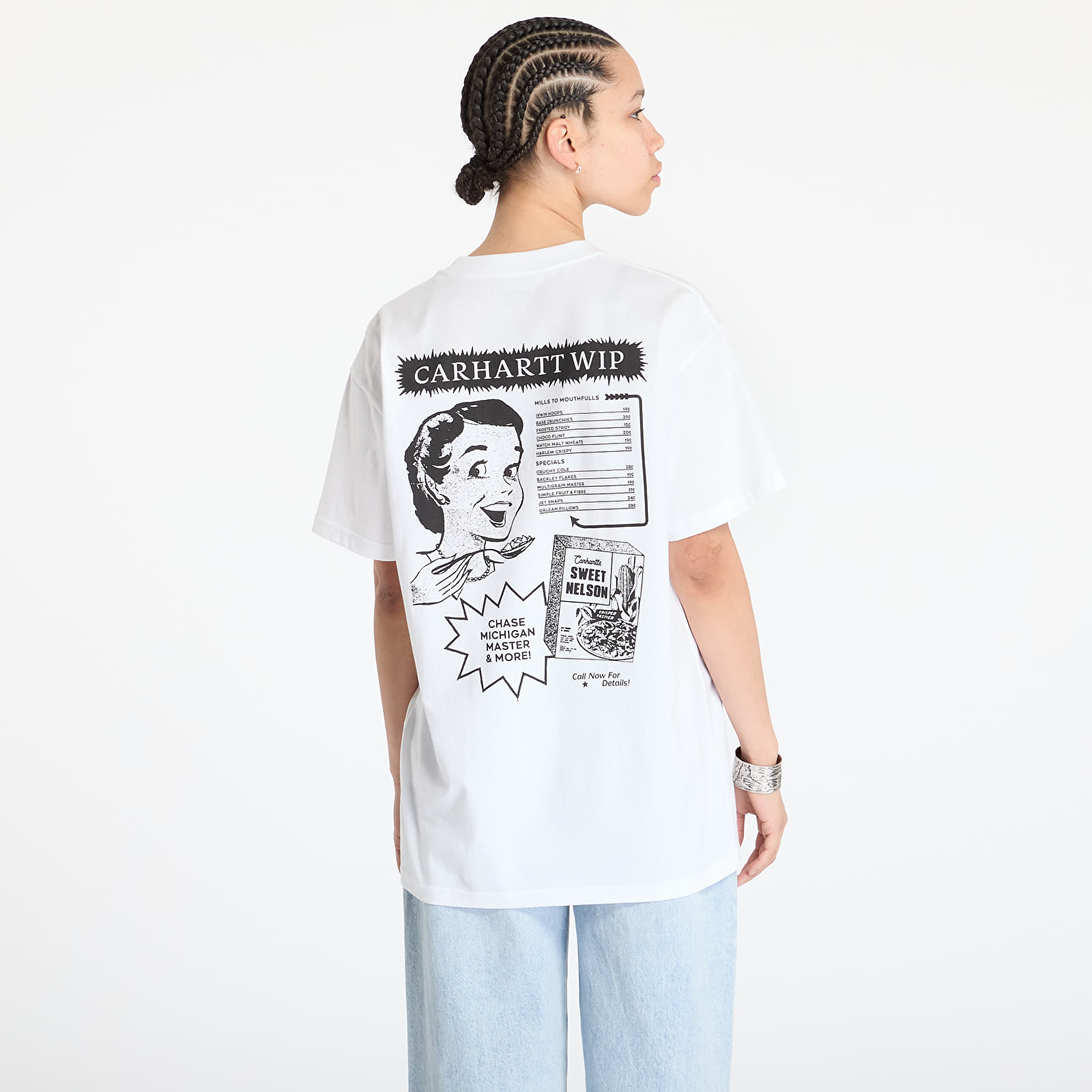 Moške majice Carhartt WIP Catalogue Short Sleeve T-Shirt UNISEX White/ Black