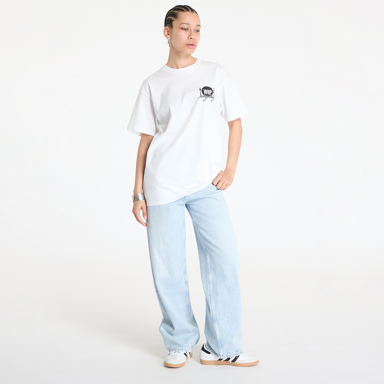 Moške majice Carhartt WIP Catalogue Short Sleeve T-Shirt UNISEX White/ Black