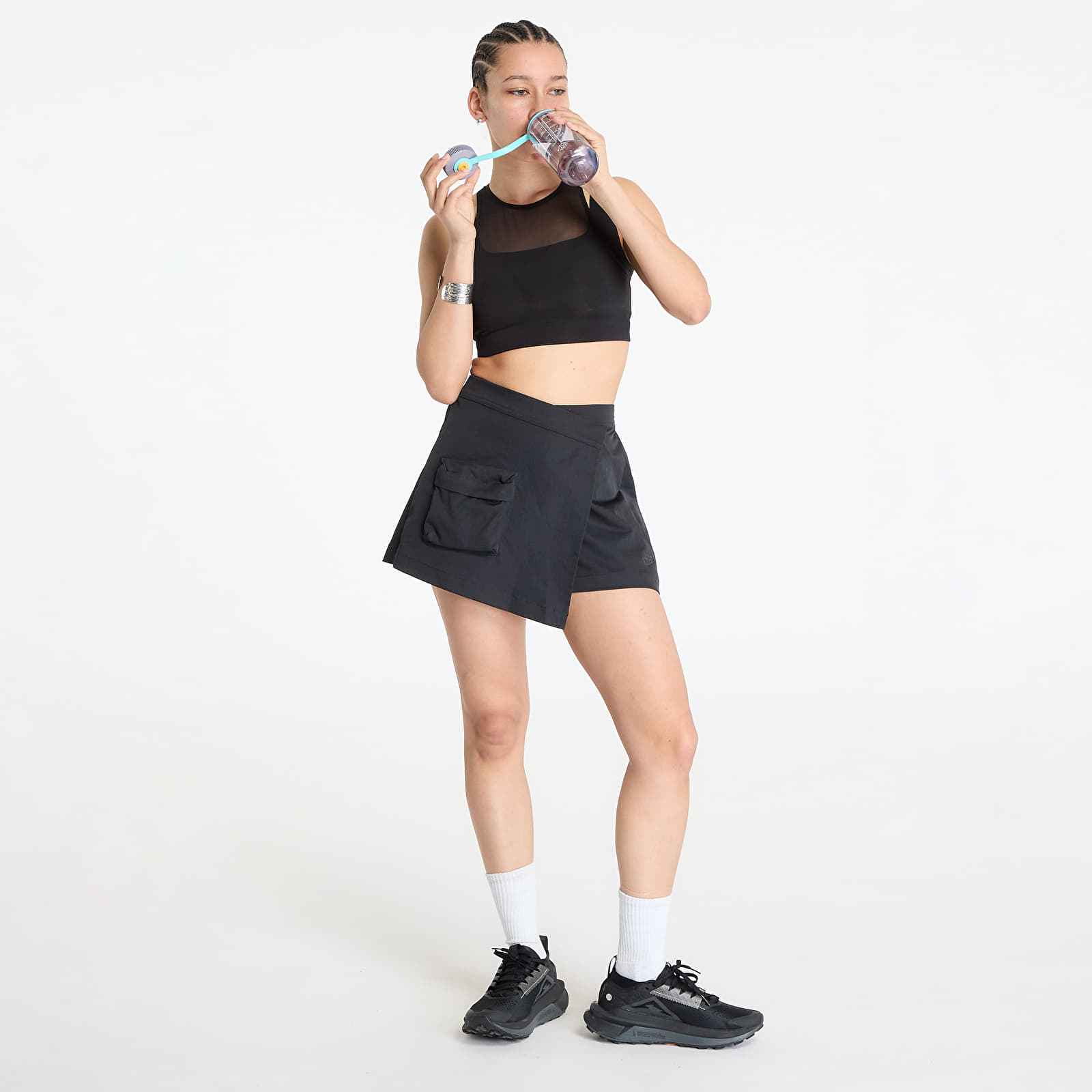 BHs The North Face W Refina Double-Layer Bra TNF Black