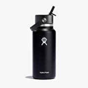 Hydroflask 946 ml Wide Flex Straw Cap Black