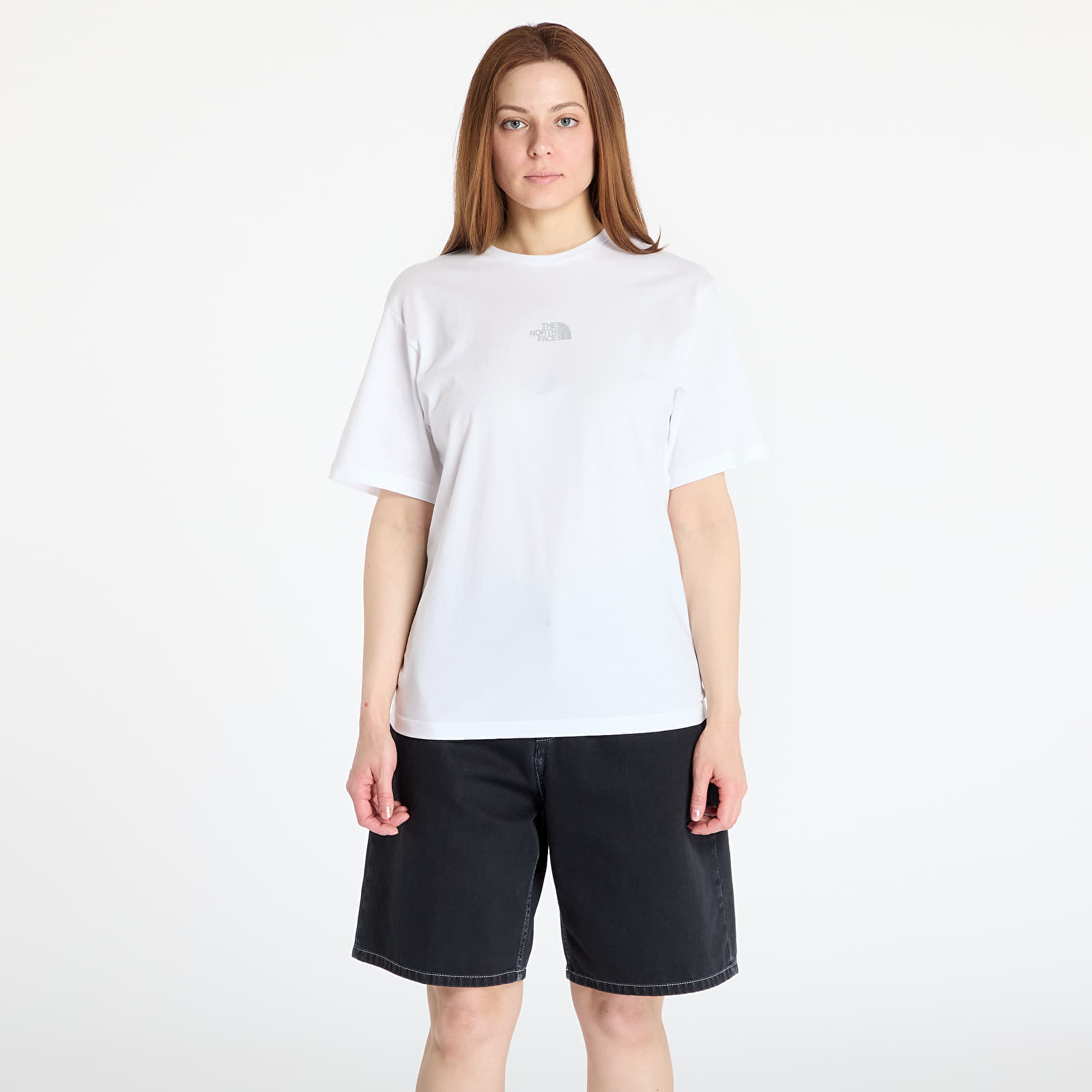 Meeste T-särgid The North Face Short Sleeve Never Stop Relaxed Tee UNISEX TNF White