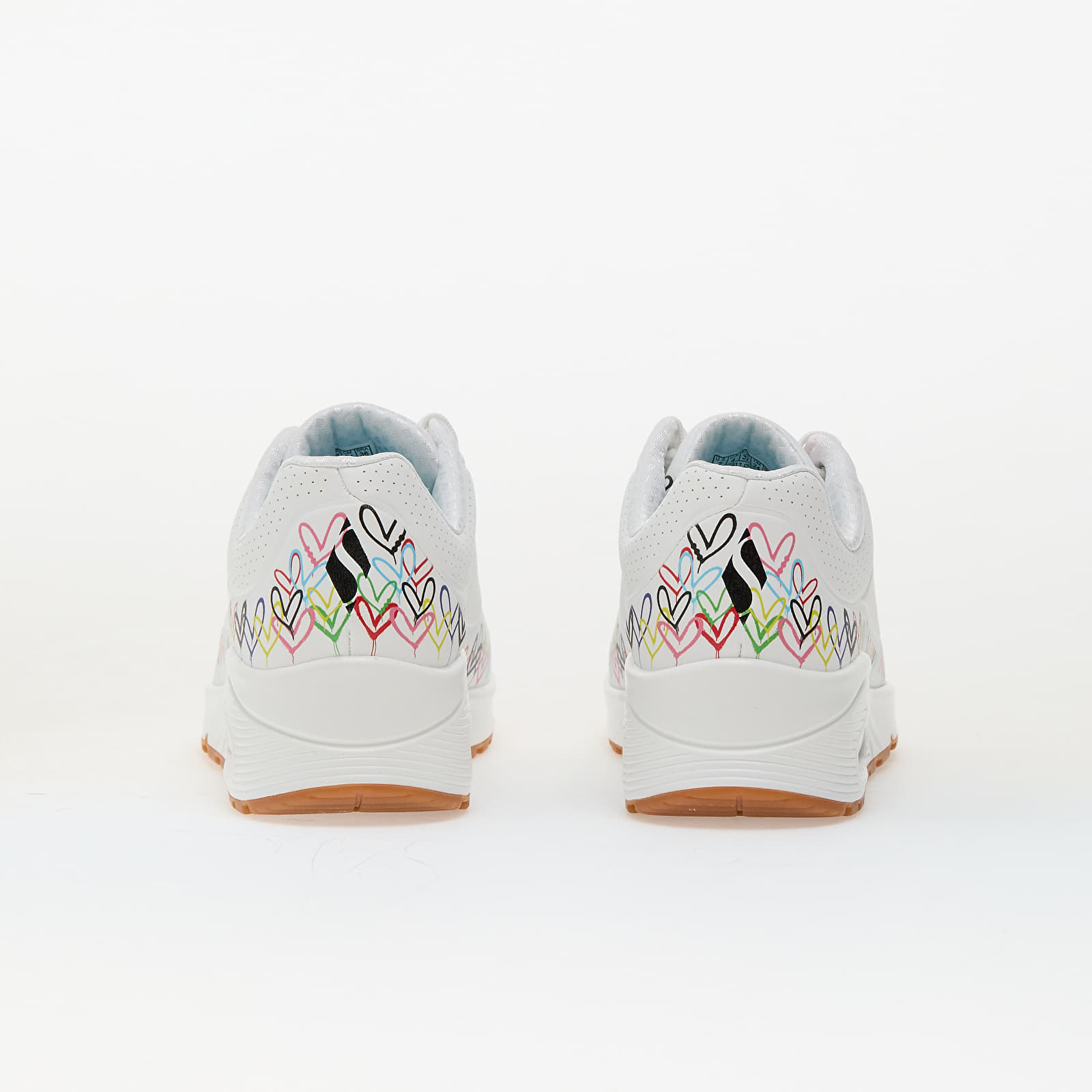 Scarpe donna Skechers Uno - Love All Around White