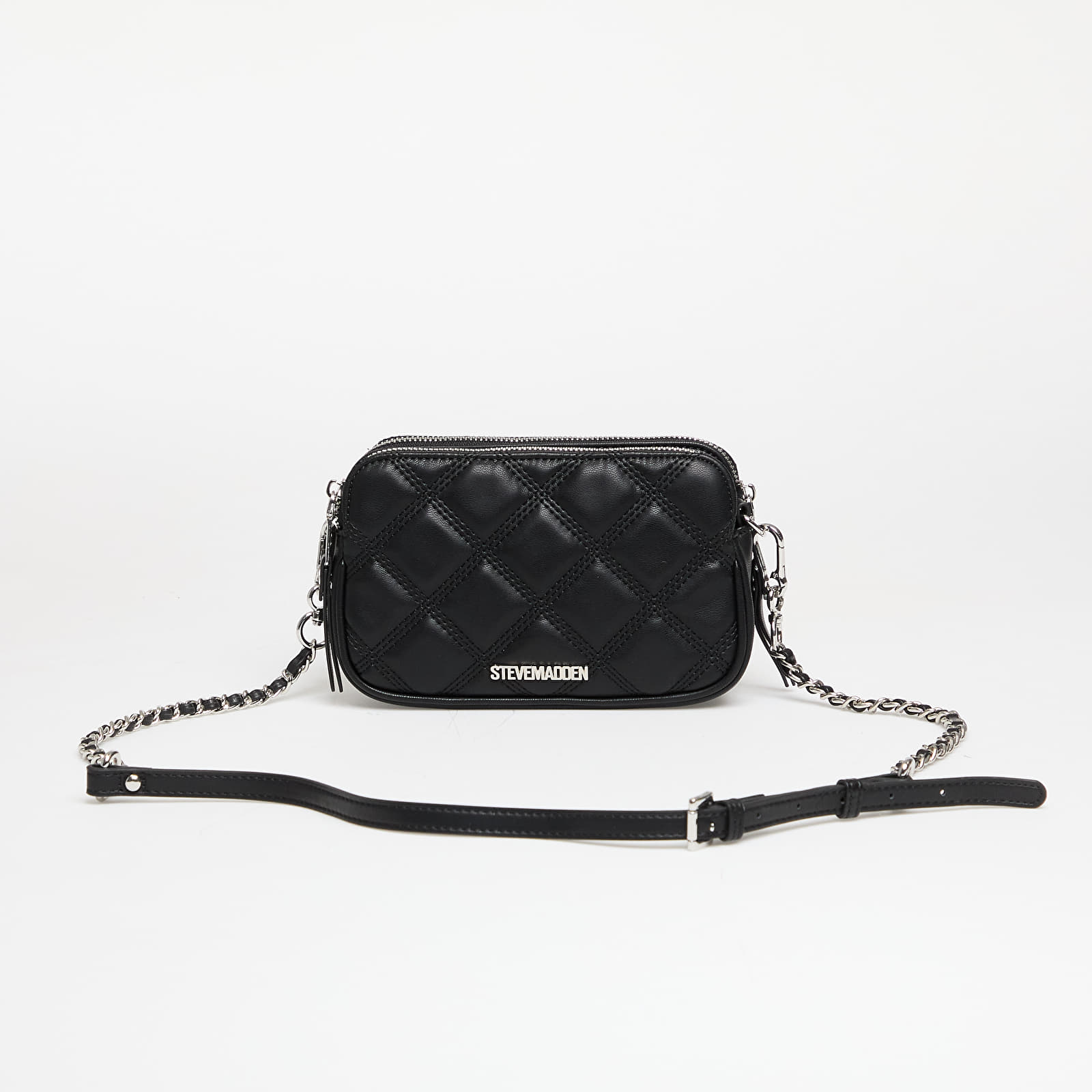 Torbe za na ramo Steve Madden Bmarvis Crossbody Bag Black/ Silver