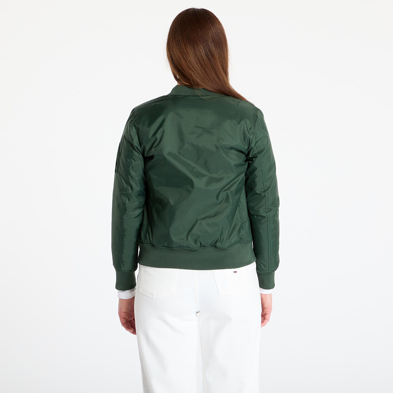 Bundy Urban Classics Ladies Basic Bomber Jacket Green