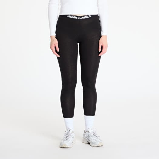 Leggings Urban Classics Ladies Logo Leggings Black