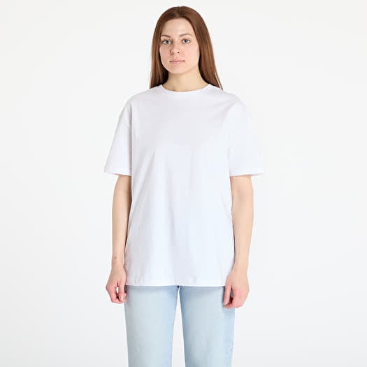 Maglietta Urban Classics Ladies Oversized Boyfriend Tee White