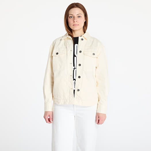 Veste Urban Classics Ladies Oversized Shirt Jacket Cream