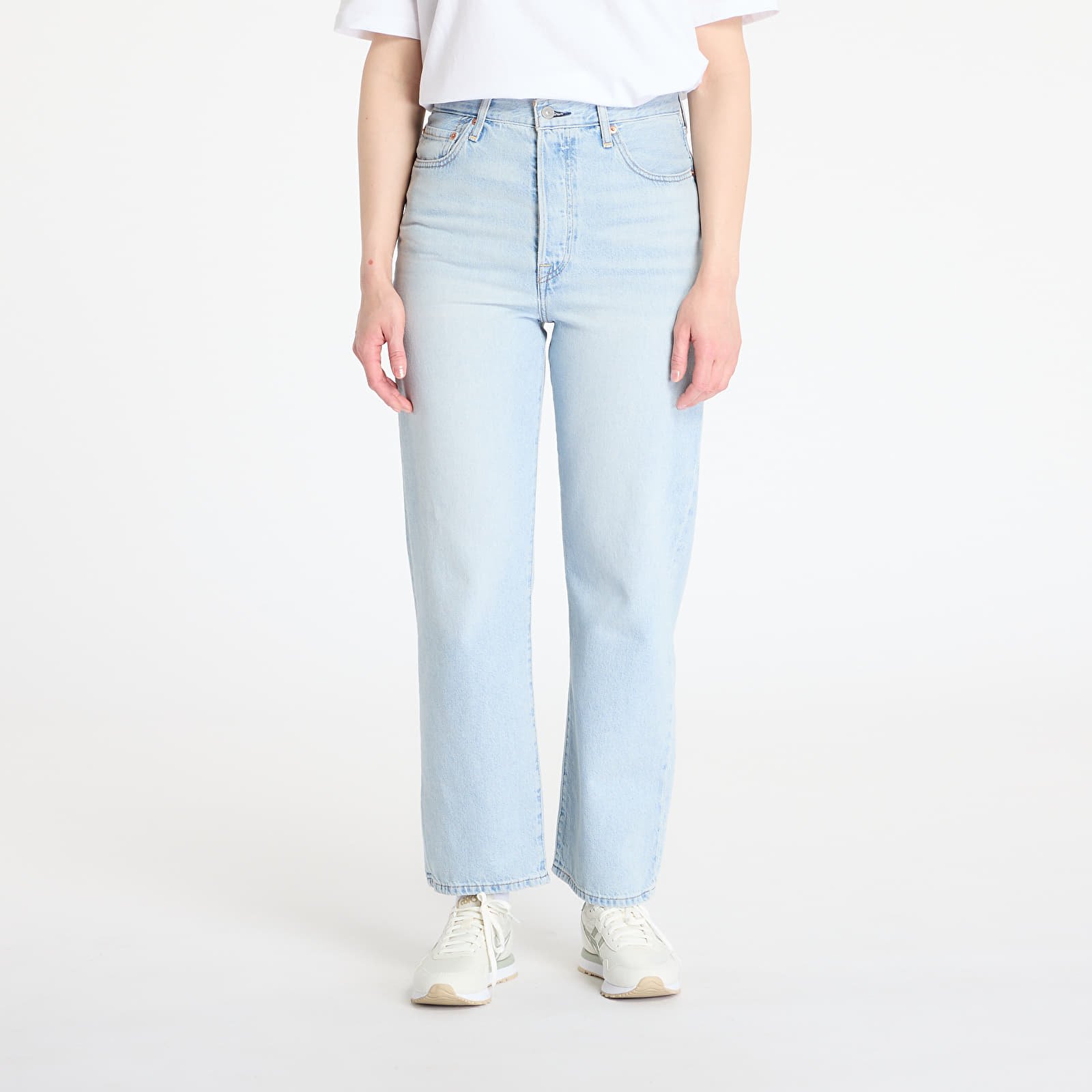 Jeans und Hosen Levi's® Ribcage Straight Ankle Jeans Blue