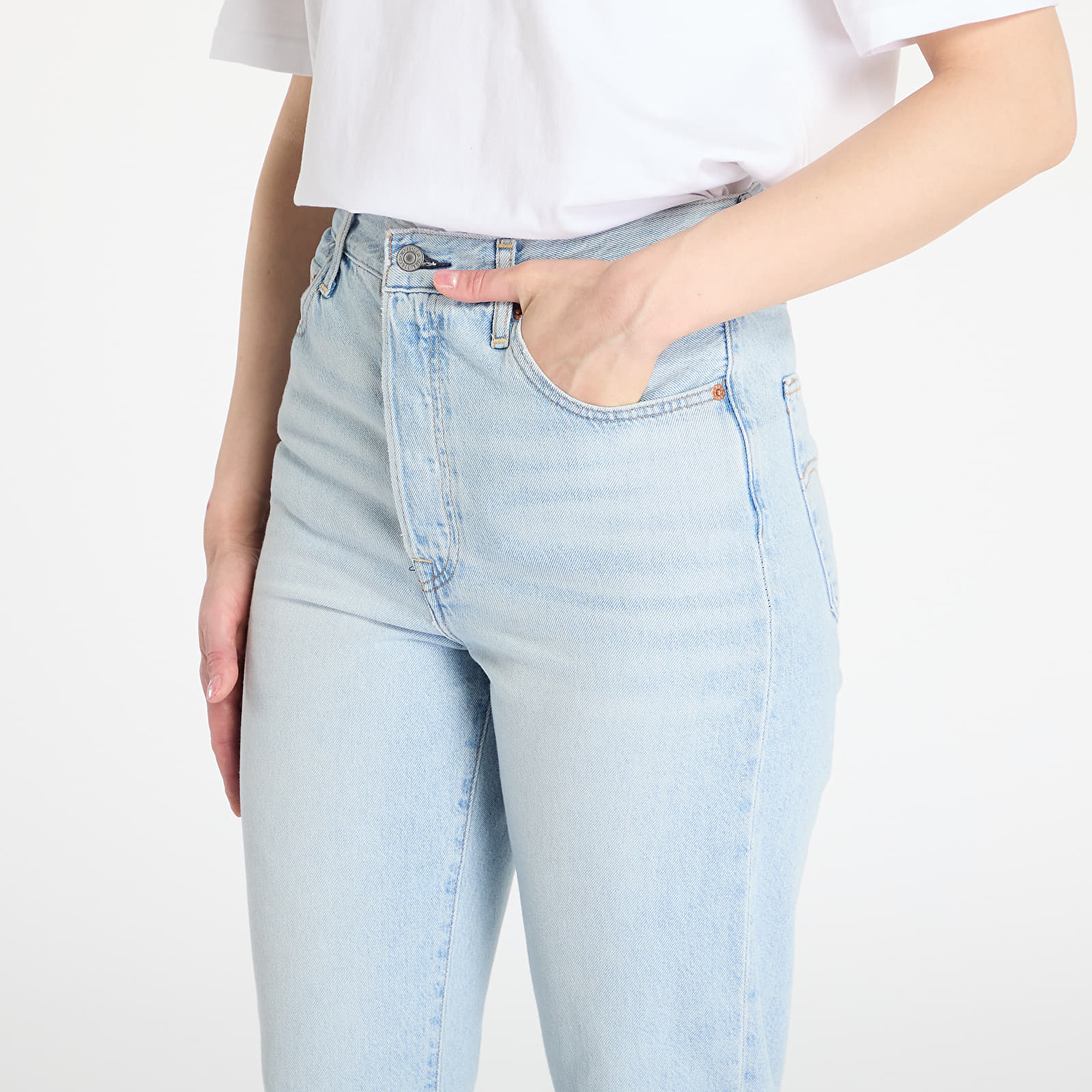 Jeans und Hosen Levi's® Ribcage Straight Ankle Jeans Blue