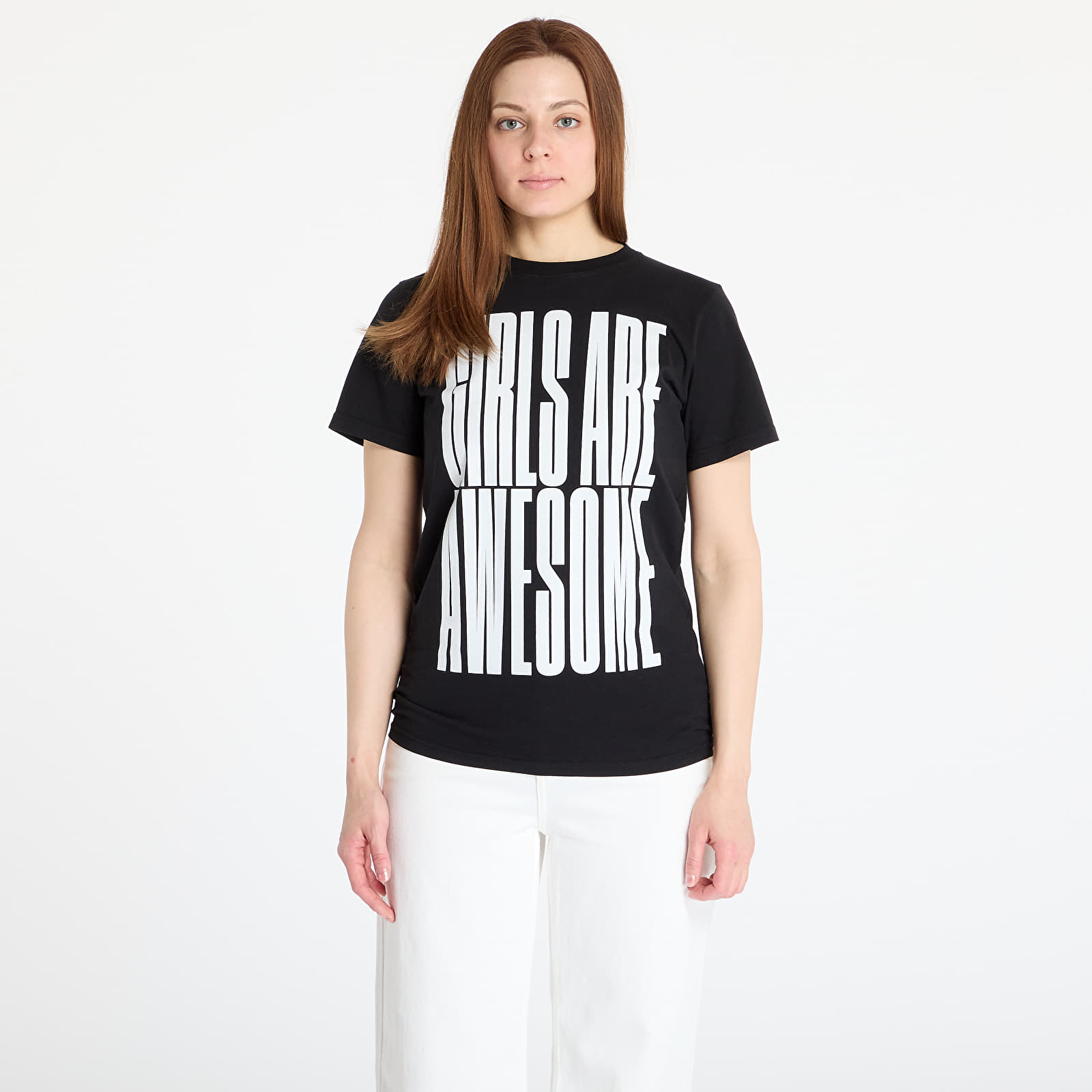 Trička Girls Are Awesome Stand Tall Tee Black