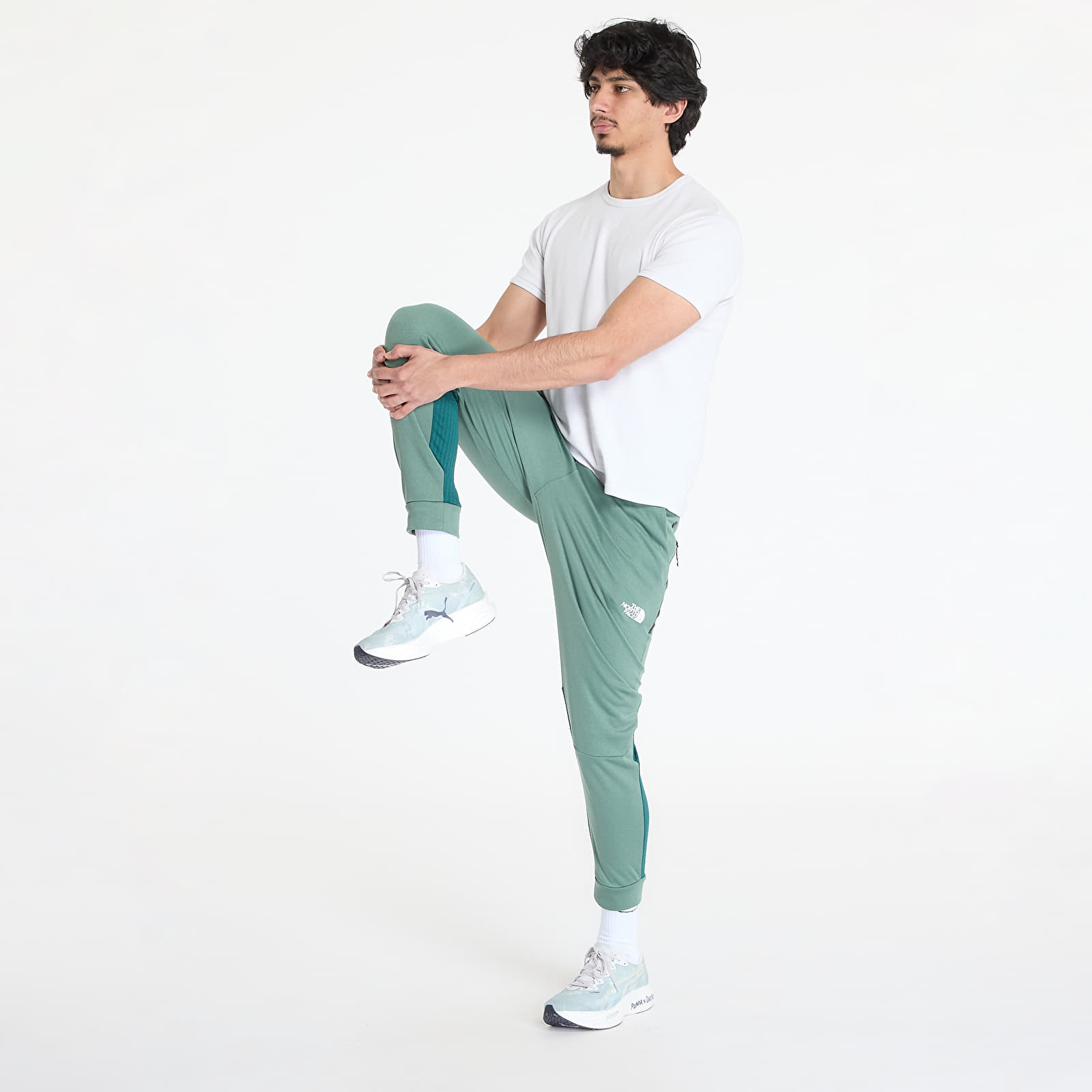 Meeste püksid The North Face Mountain Athletics Fleece Pant Duck Green/ Deep Nori