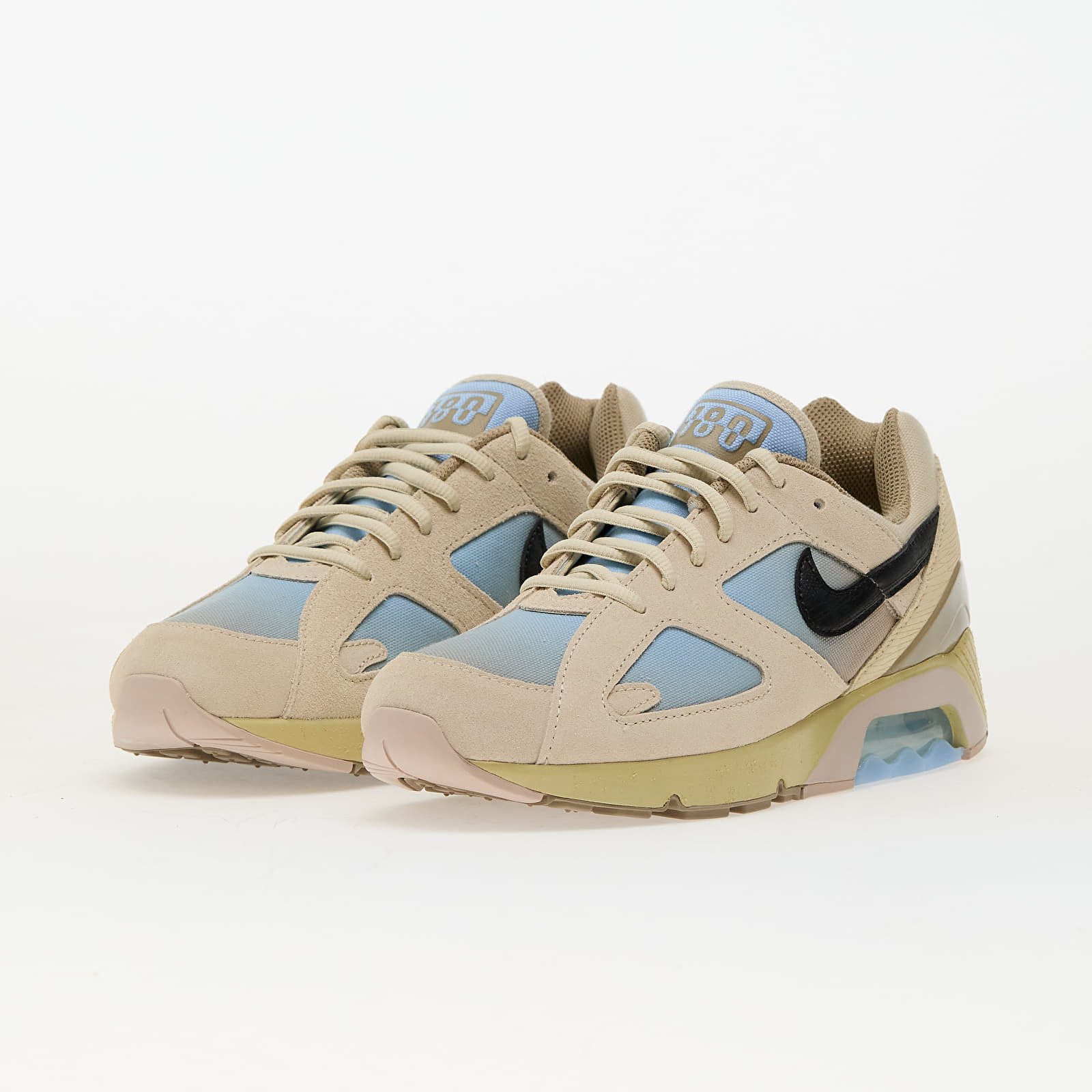 Men's sneakers and shoes Nike Air 180 Lt Khaki/ Black-Team Gold-Psychic Blue