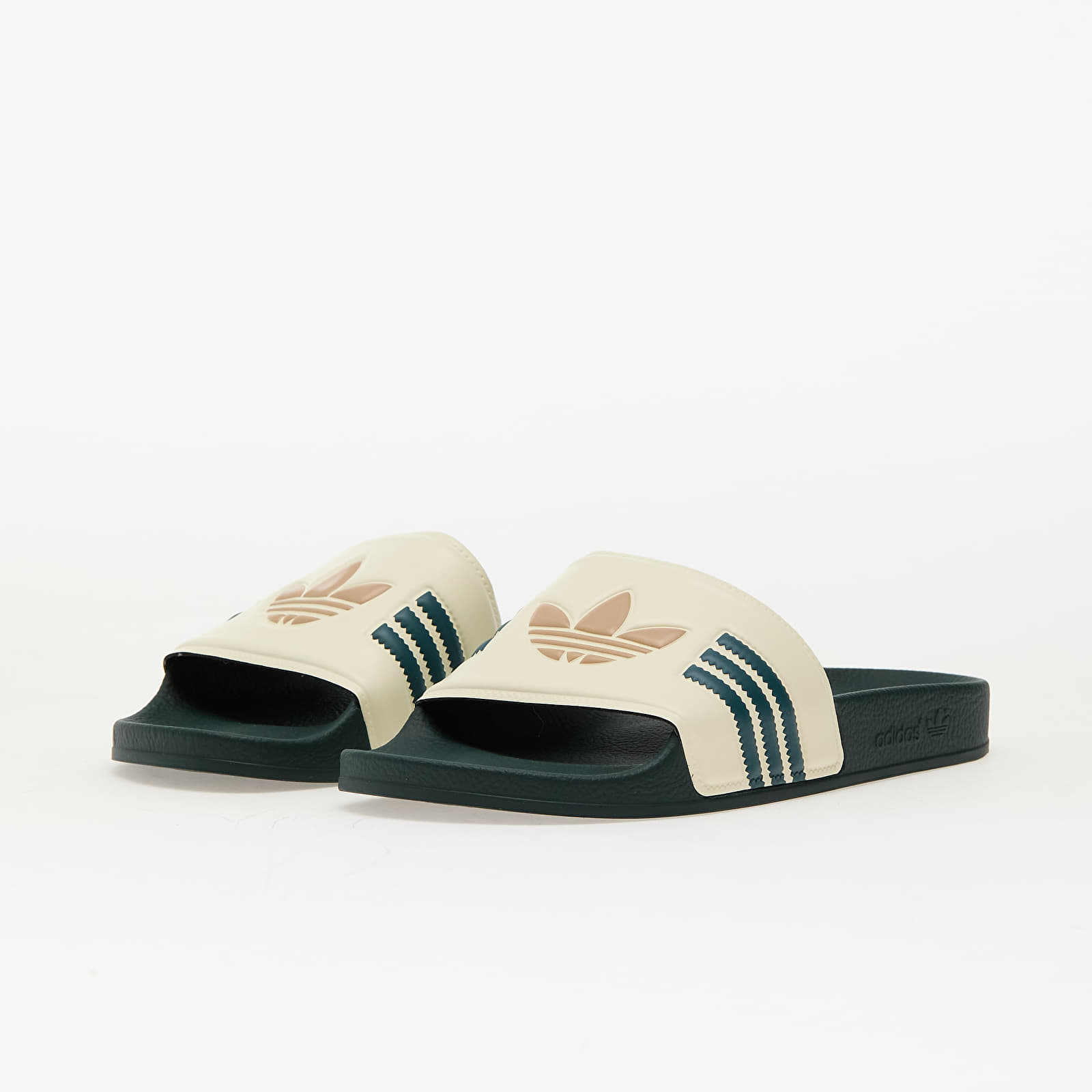 Meeste tossud ja kingad adidas Adilette Crew White/ Mind Grey/ Warm Sand