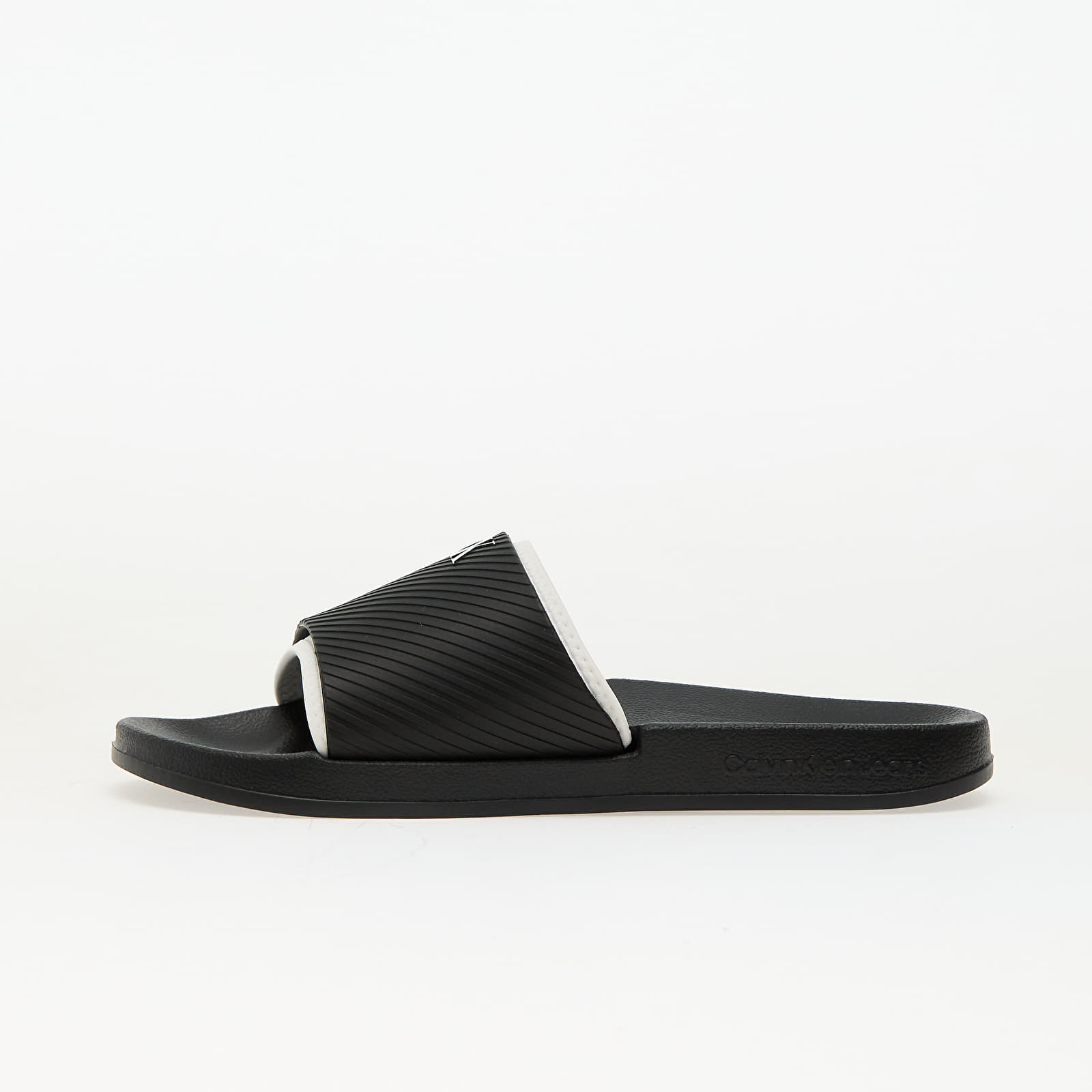 Men's sneakers and shoes Calvin Klein Jeans Slide Rubber Neopren Black