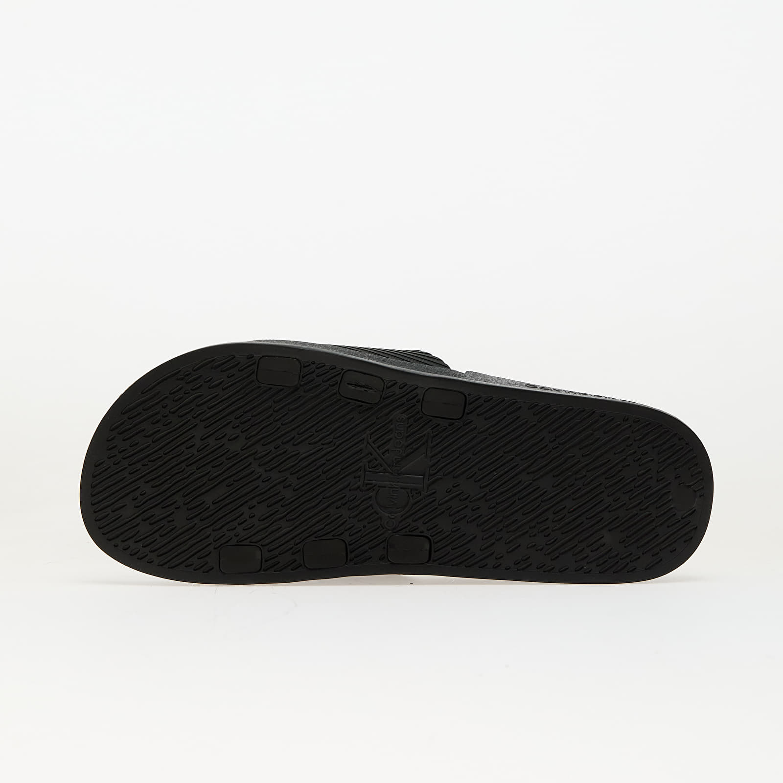 Men's sneakers and shoes Calvin Klein Jeans Slide Rubber Neopren Black
