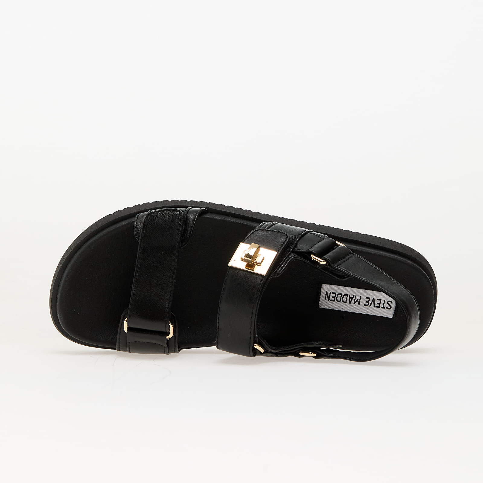 Sneakers und Schuhe für Frauen Steve Madden Mona Black Leather