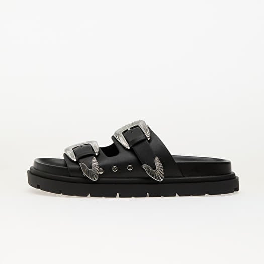 Steve Madden Outcast Blk Action Leather