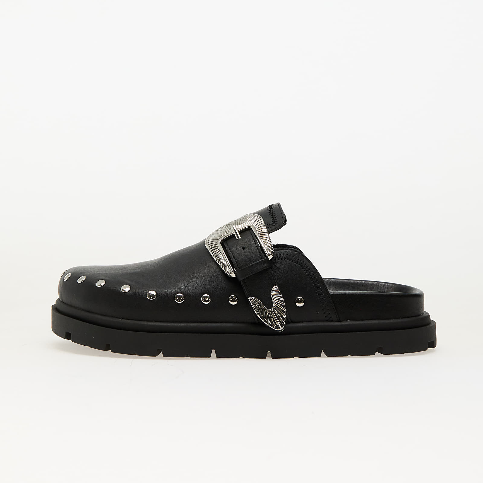 Дамски маратонки и обувки Steve Madden Offbeat Blk Action Leat