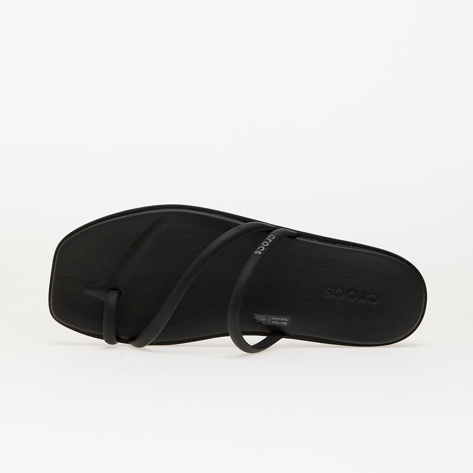 Pánské tenisky a boty Crocs Miami Toe Loop Sandal Black