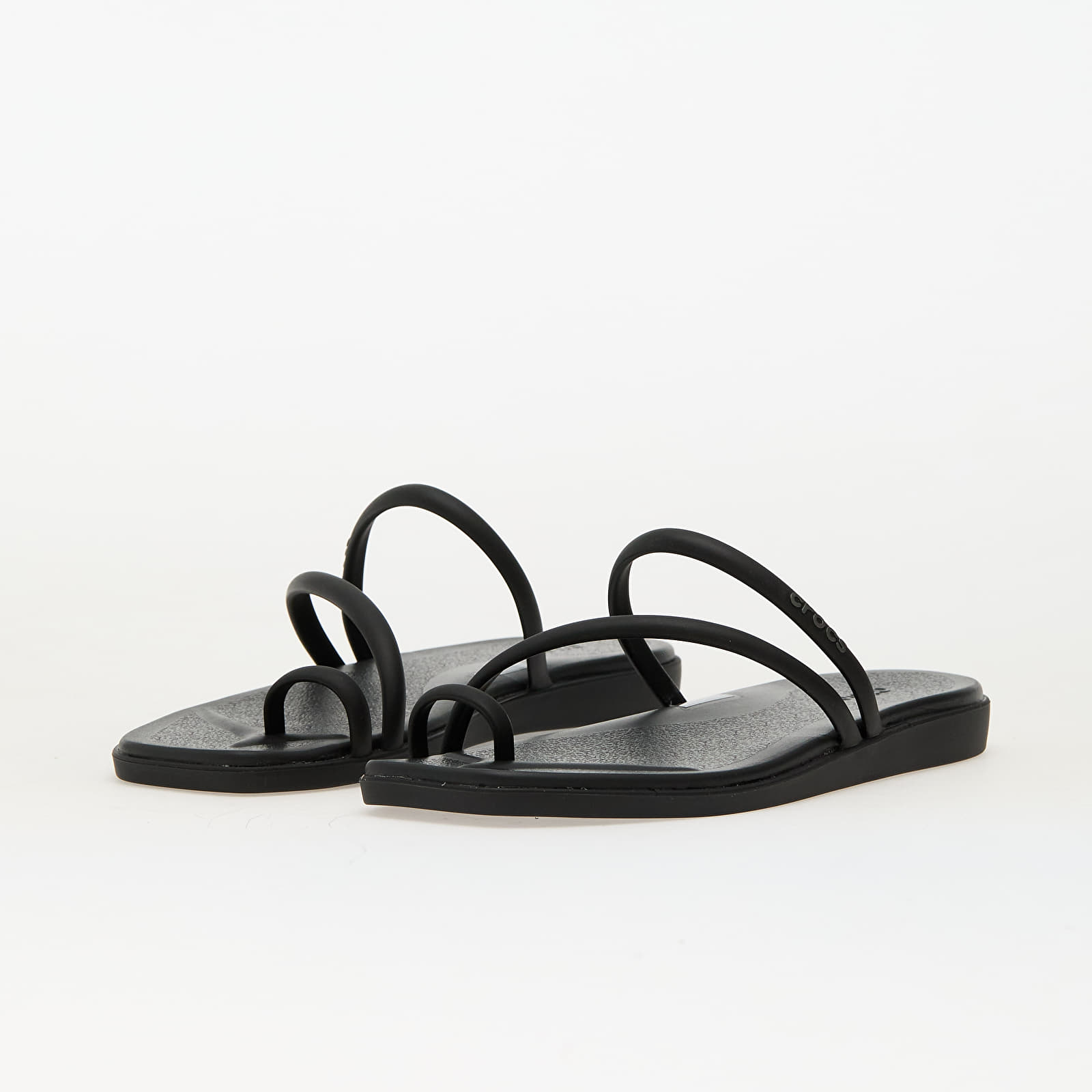 Pánské tenisky a boty Crocs Miami Toe Loop Sandal Black