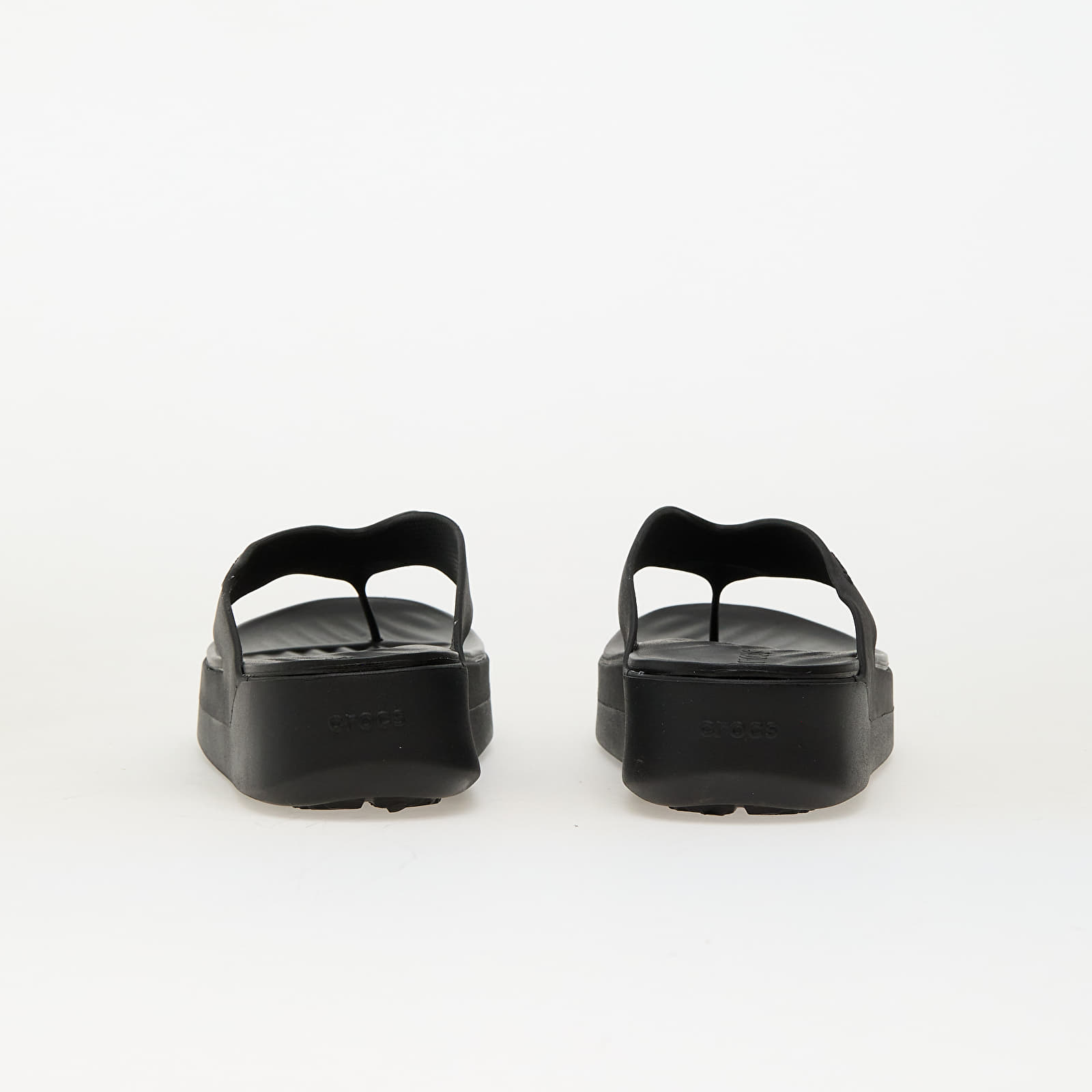 Meeste tossud ja kingad Crocs Getaway Platform Flip Black