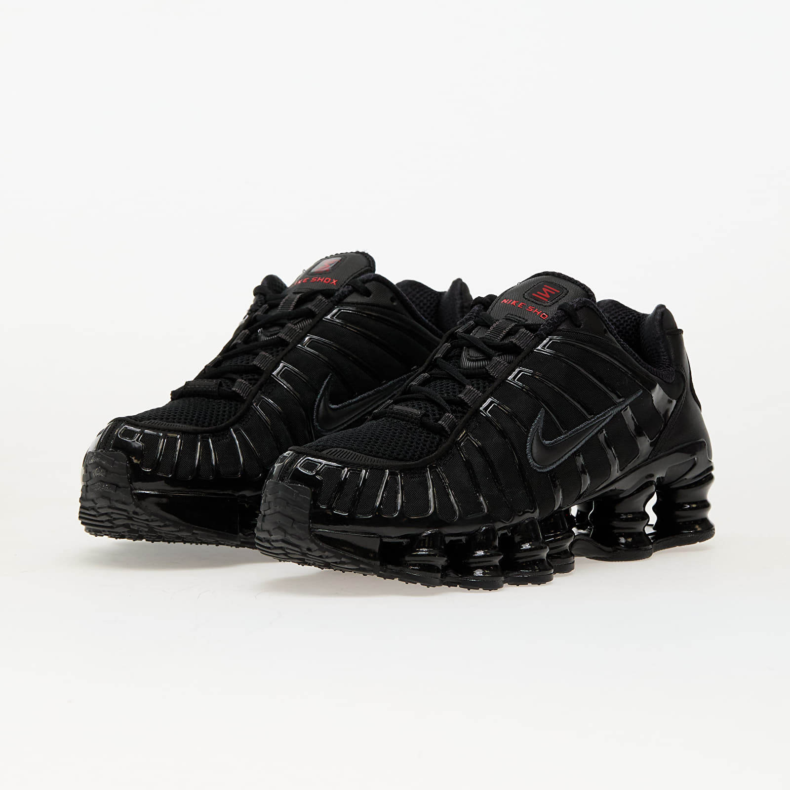 Herensneakers en -schoenen Nike Shox TL Black/ Black-Mtlc Hematite-Max Orange