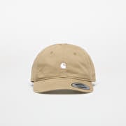 Carhartt WIP Madison Logo Cap Leather/ White