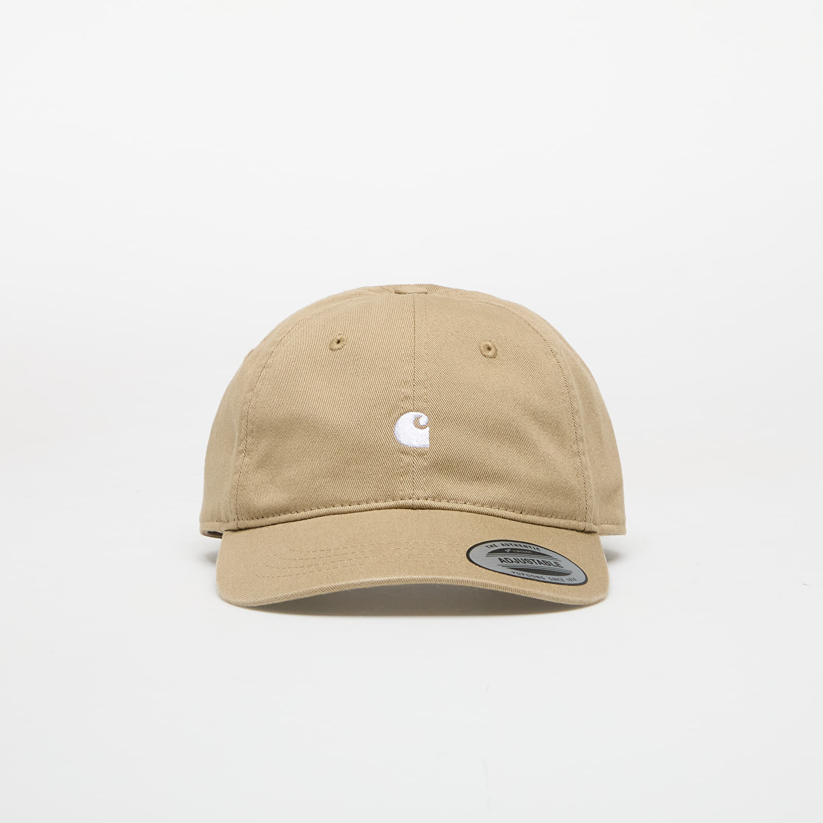 Mütsid Carhartt WIP Madison Logo Cap Leather/ White