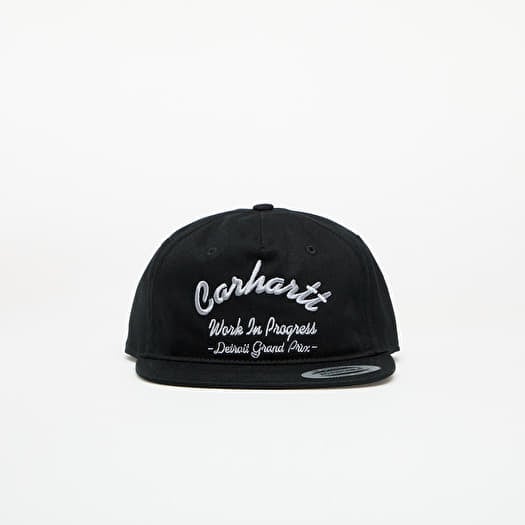 Hette Carhartt WIP Racer Cap Black/ Yosemite