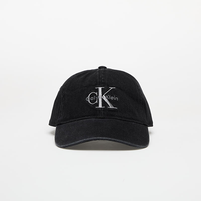 Capac Calvin Klein Jeans Monologo Embroidery Cap Black